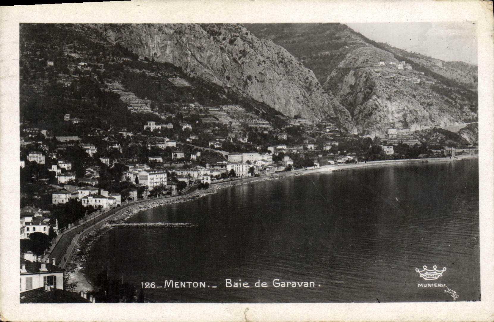 CPA Menton Baie de Garavan 