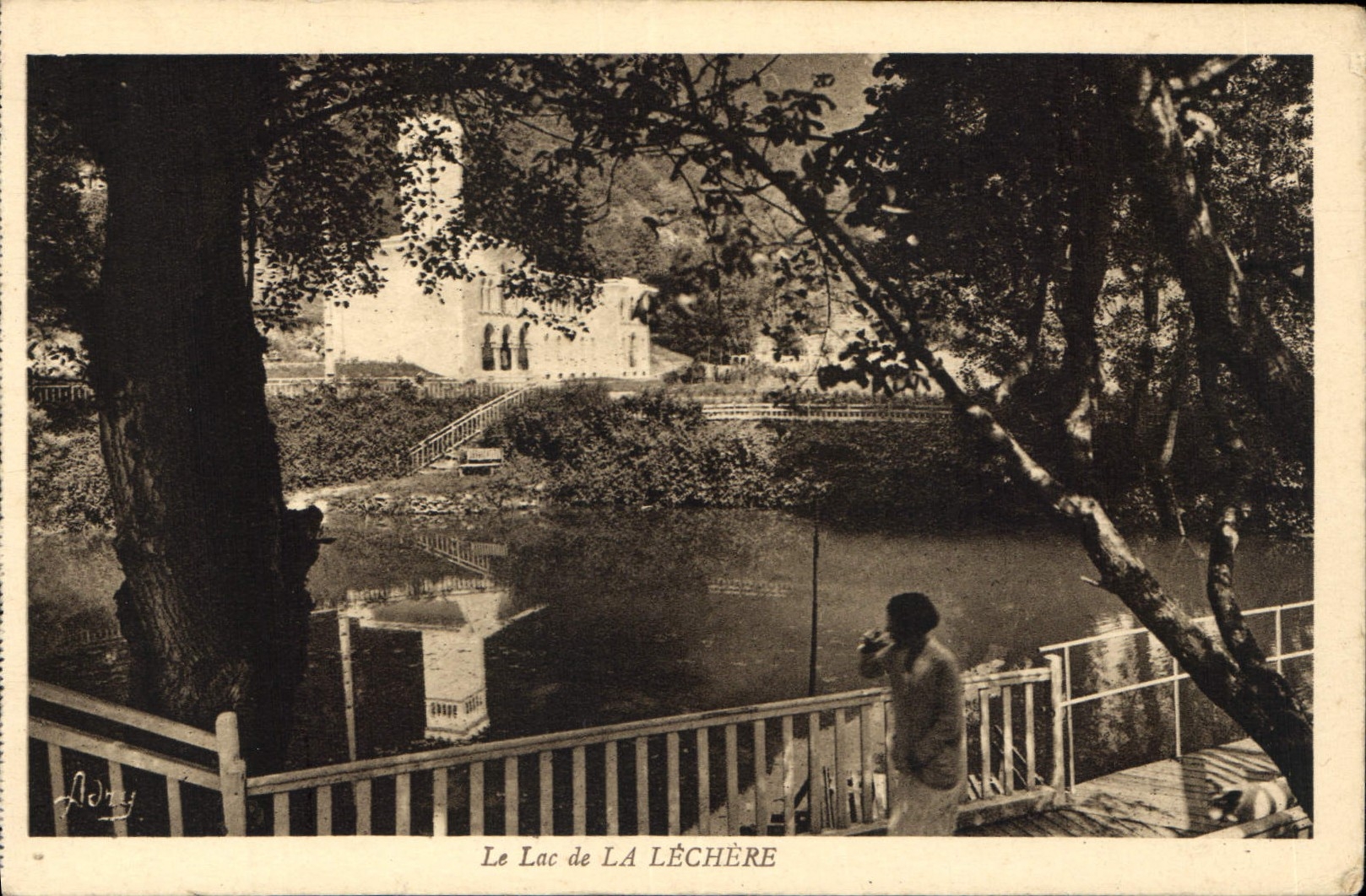 CPA Le Lac de la Lechere 