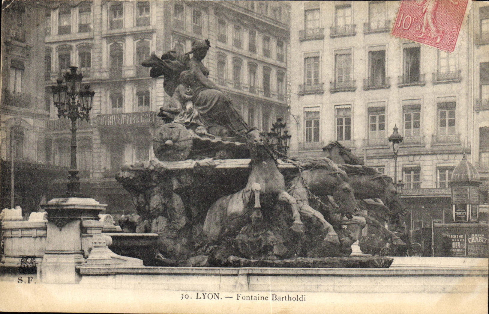 CPA Lyon Fontaine Bartholdi 