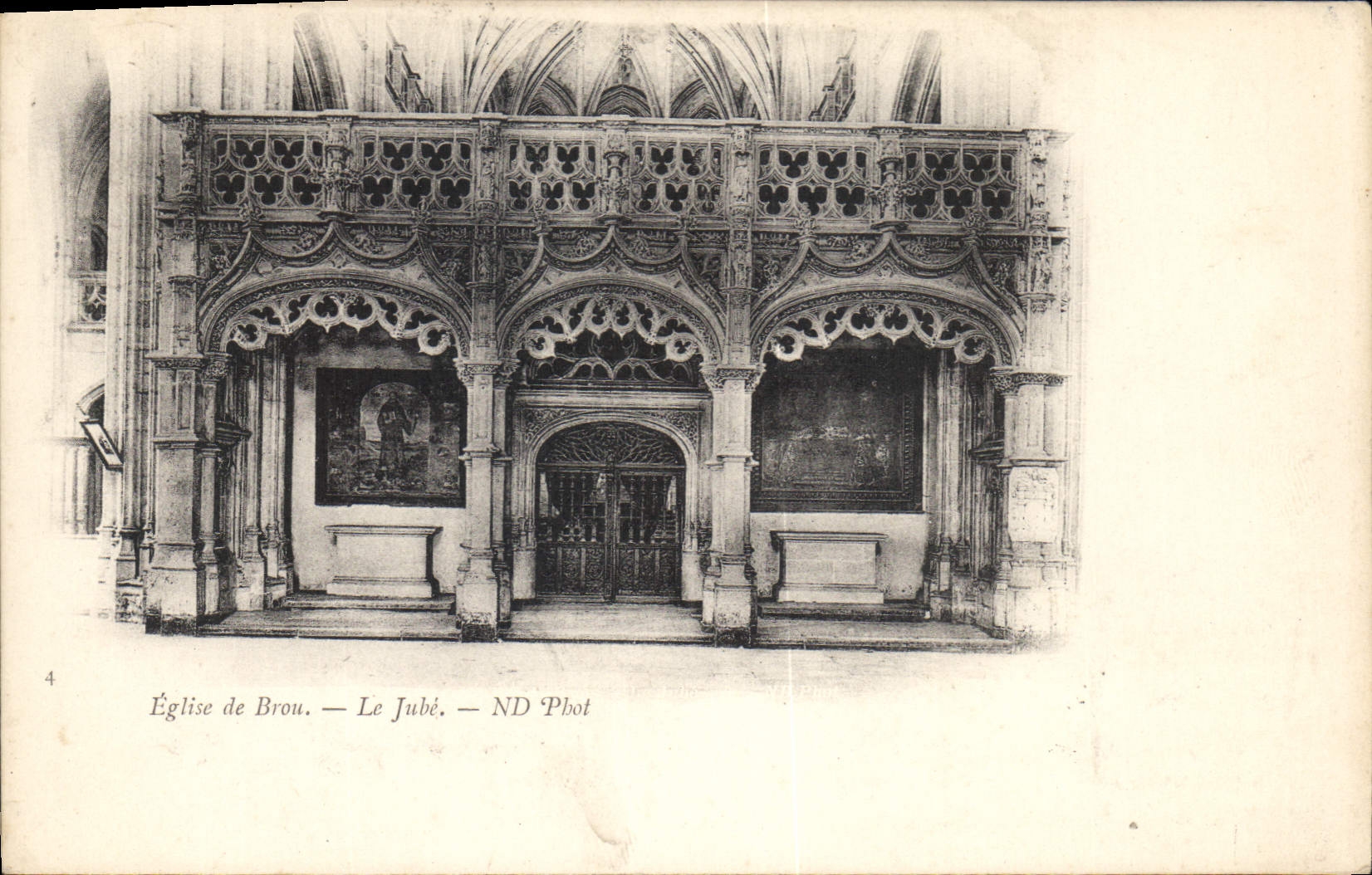 CPA Eglise de Brou Le Jube 