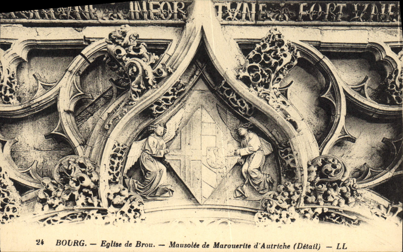 CPA Bourg Eglise de Brou Mausolee de Marguerite d'Autriche