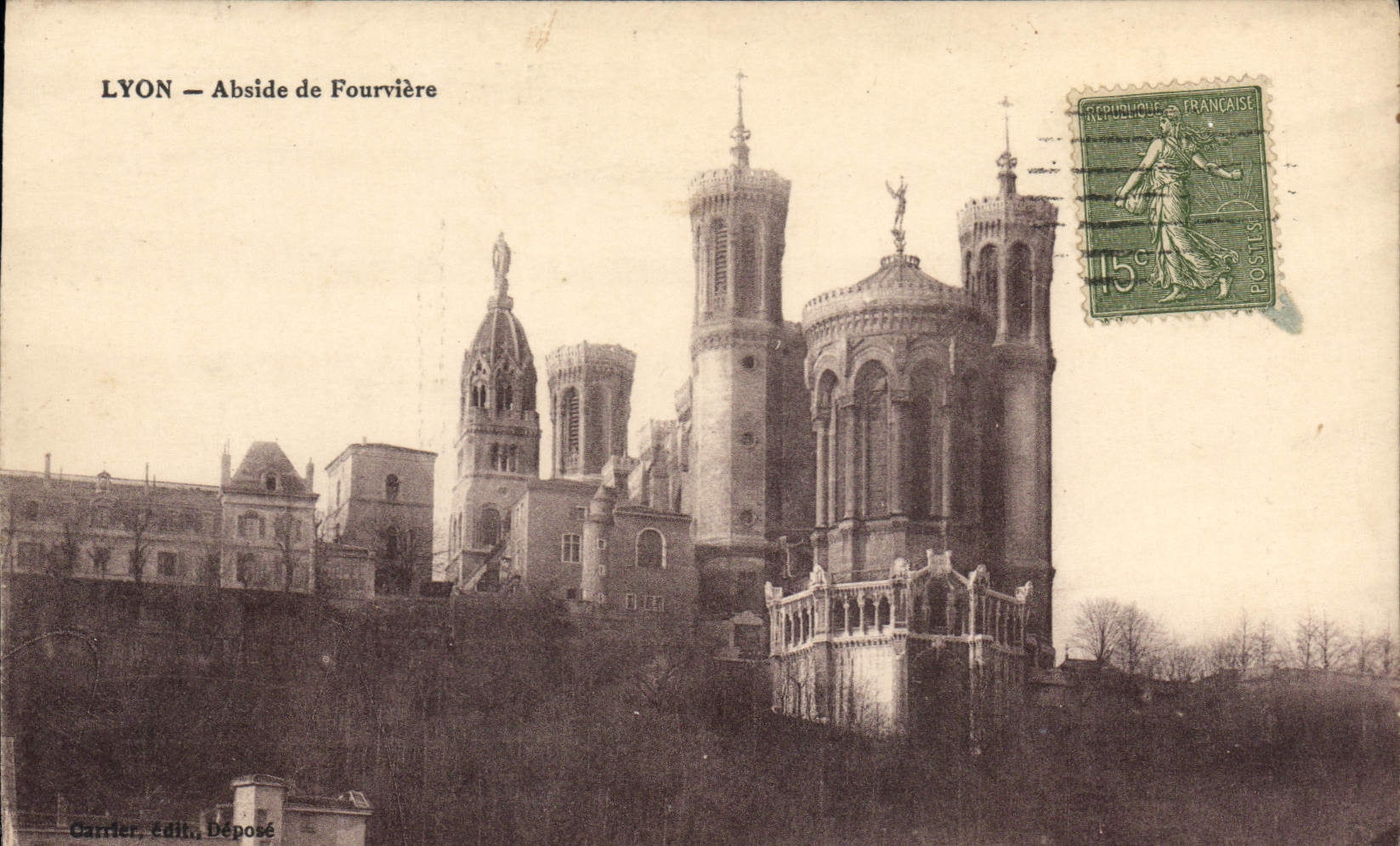 CPA Lyon Abside de Fourviere 