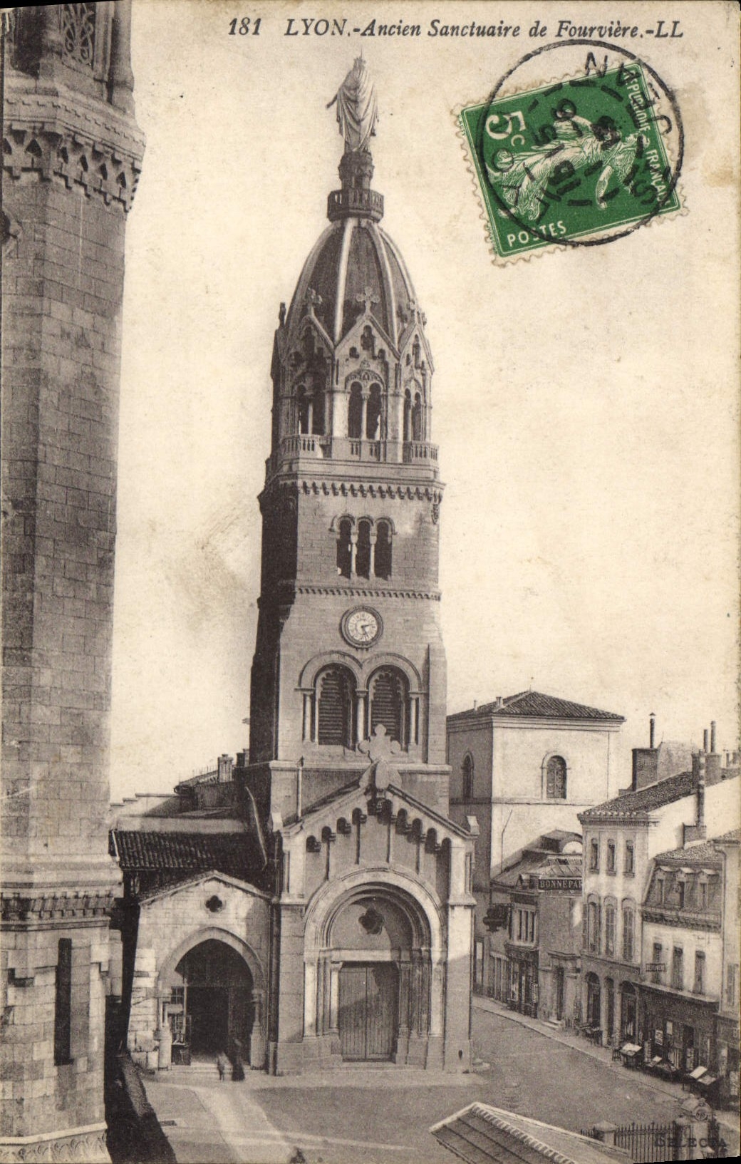 CPA Lyon Ancien Sanctuaire de Fourviere 