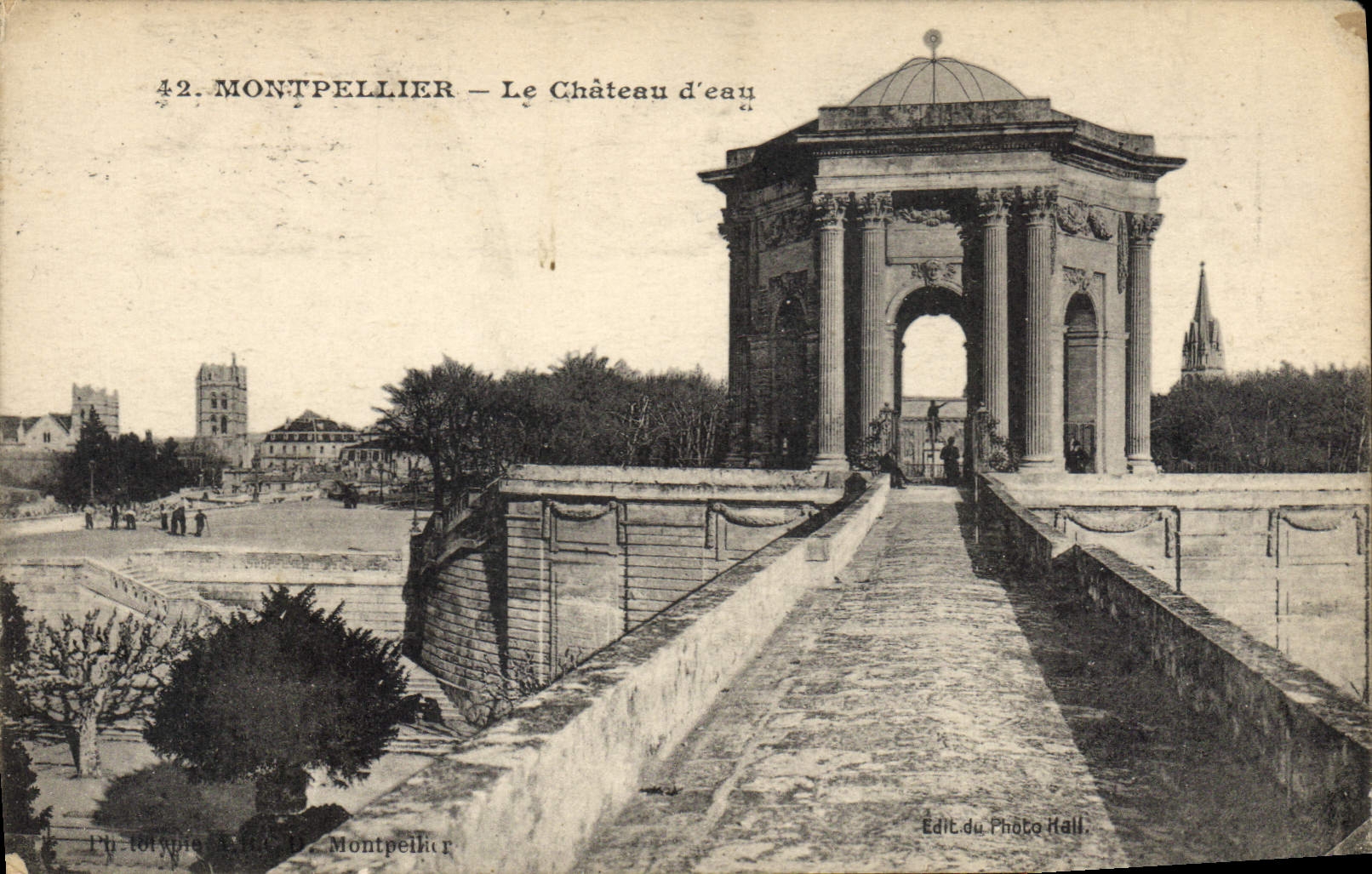 CPA Montepellier Le Chateau d'eau 