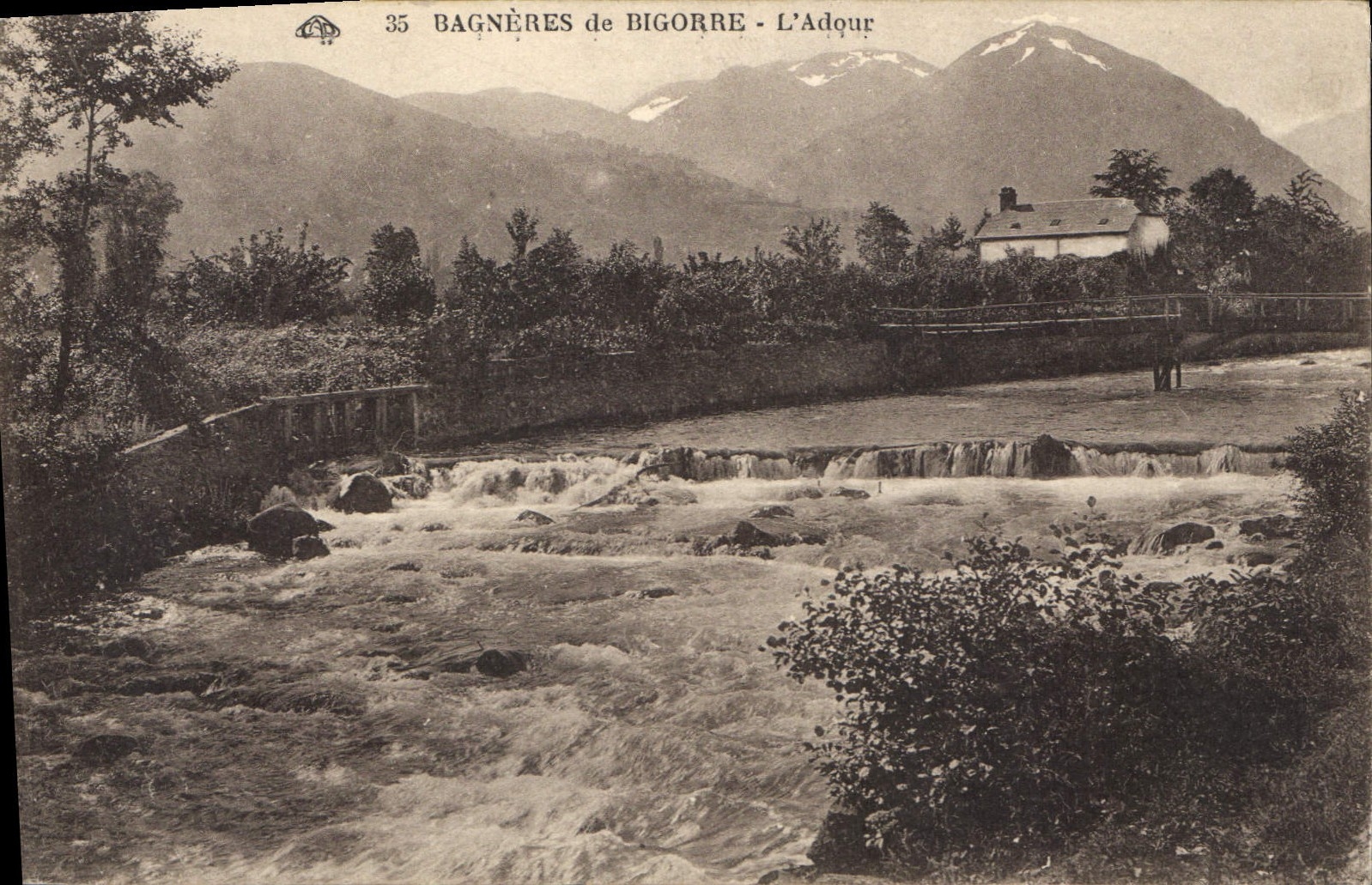 CPA Bargneres de Bigorre L'Adour