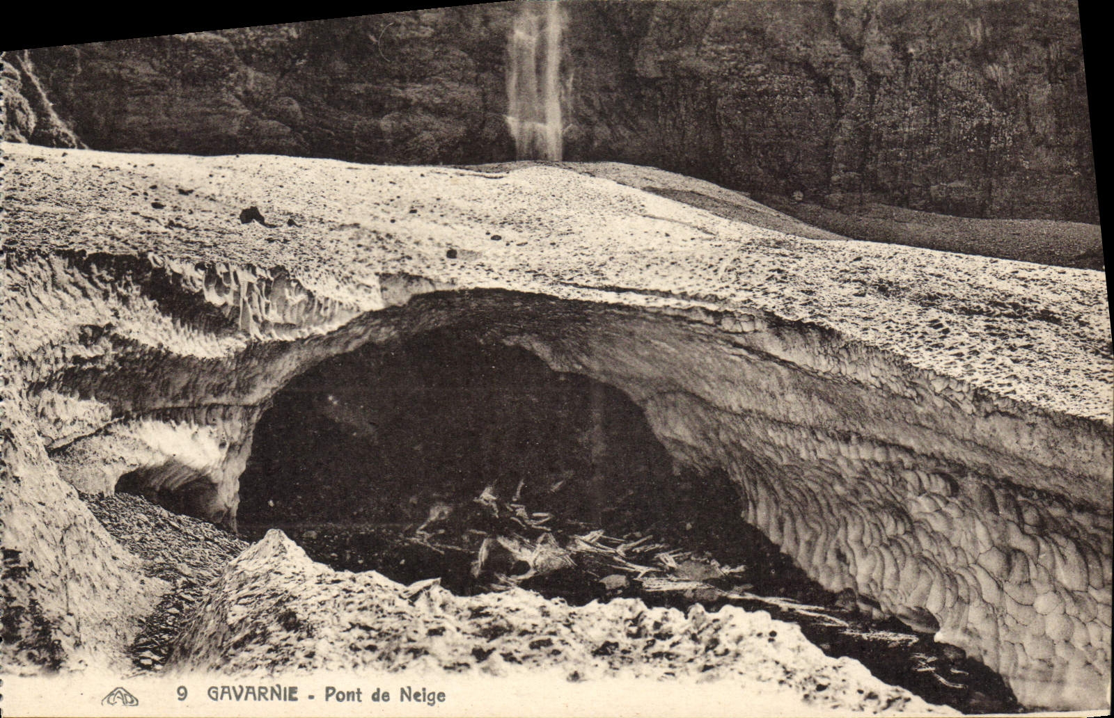 CPA Gavarnie Pont de Neige 