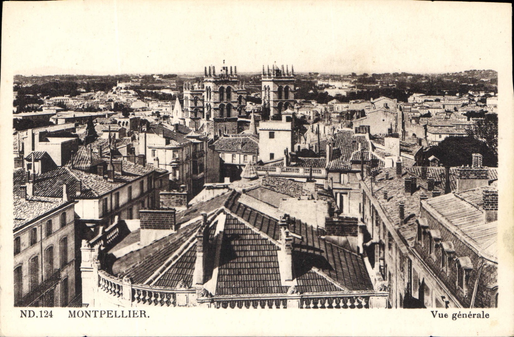 CPA Montpellier vue generale 