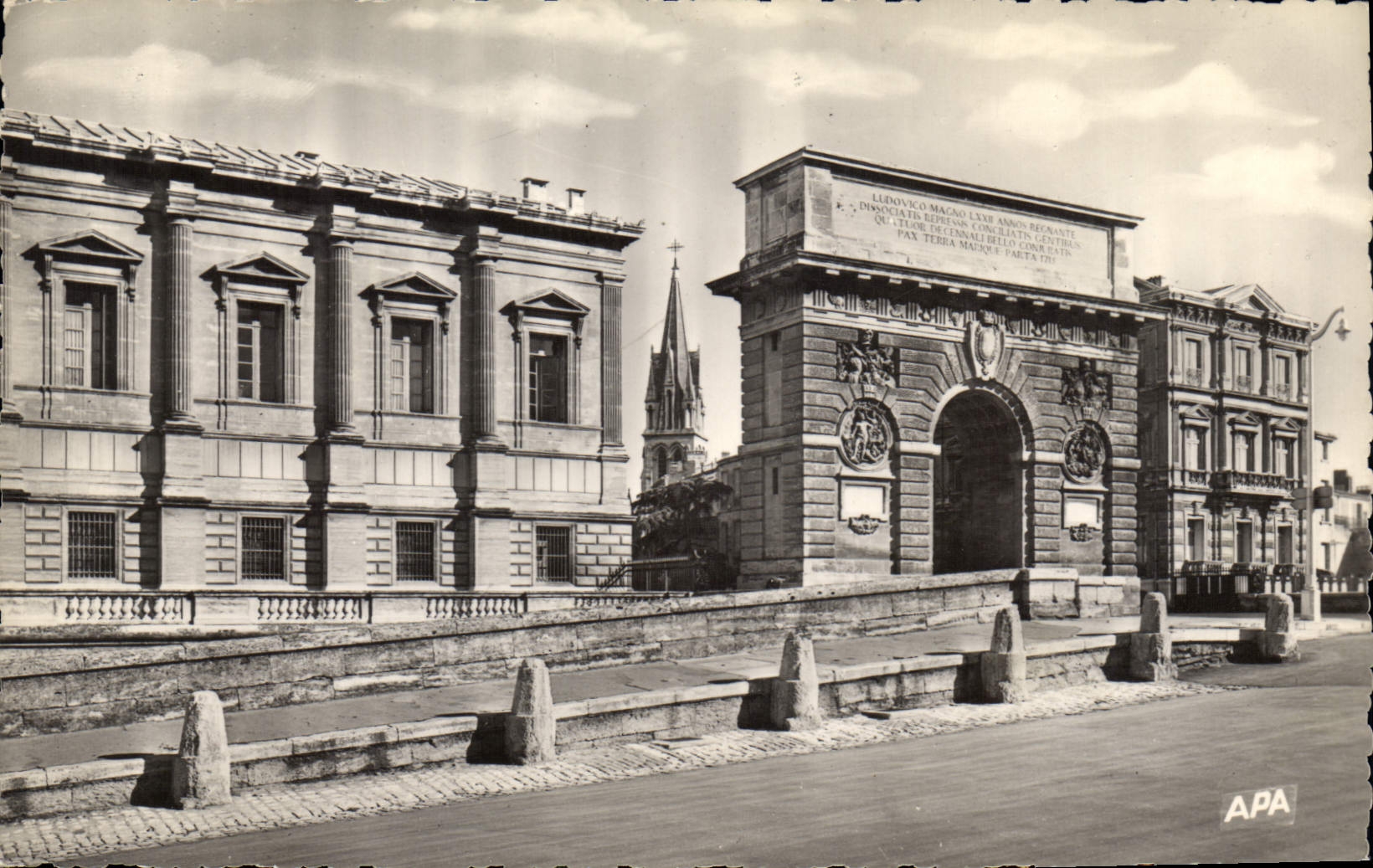 CPA Montpellier Herault l'Arc de Triomphe 