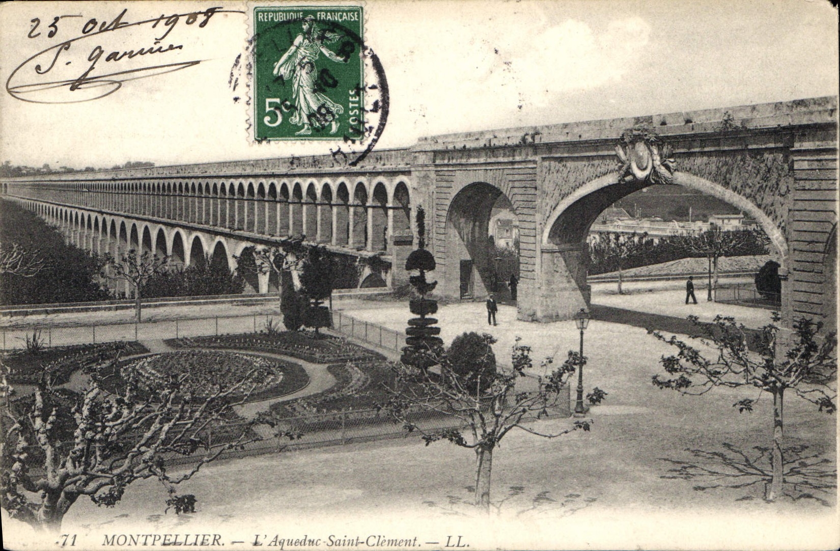 CPA Montpellier l'Aqueduc Saint Clement 