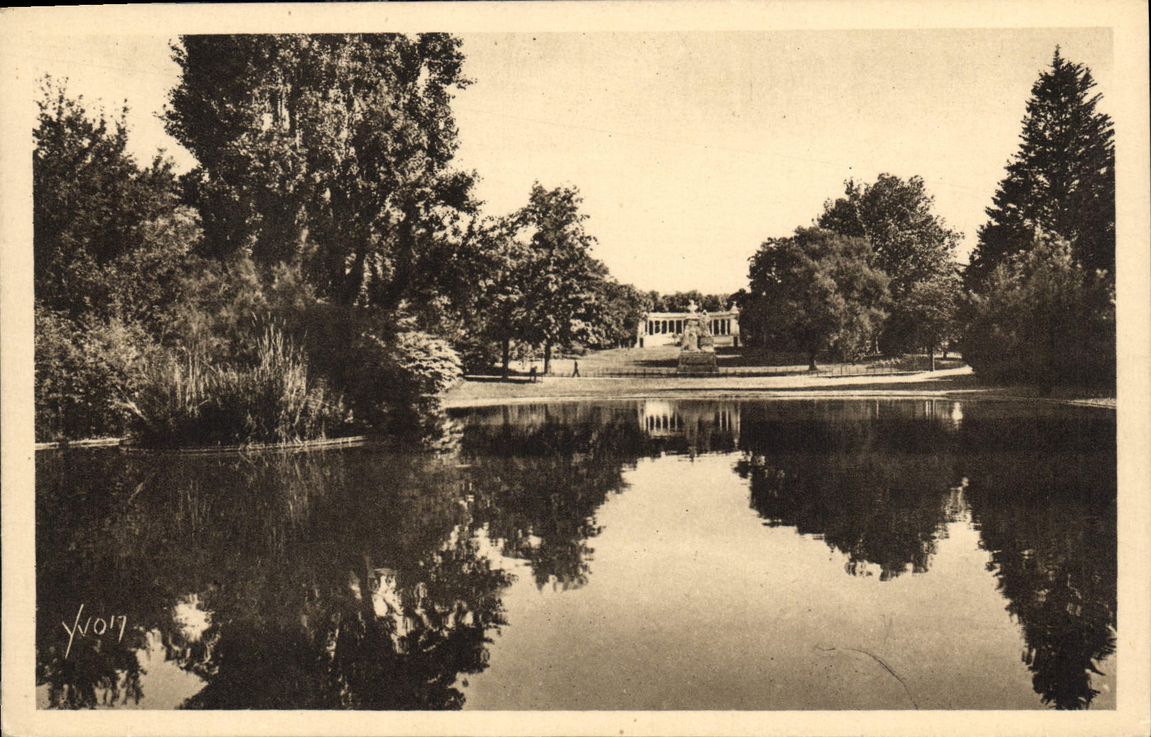 CPA Montpellier Herault le Parc de l'Esplanade 