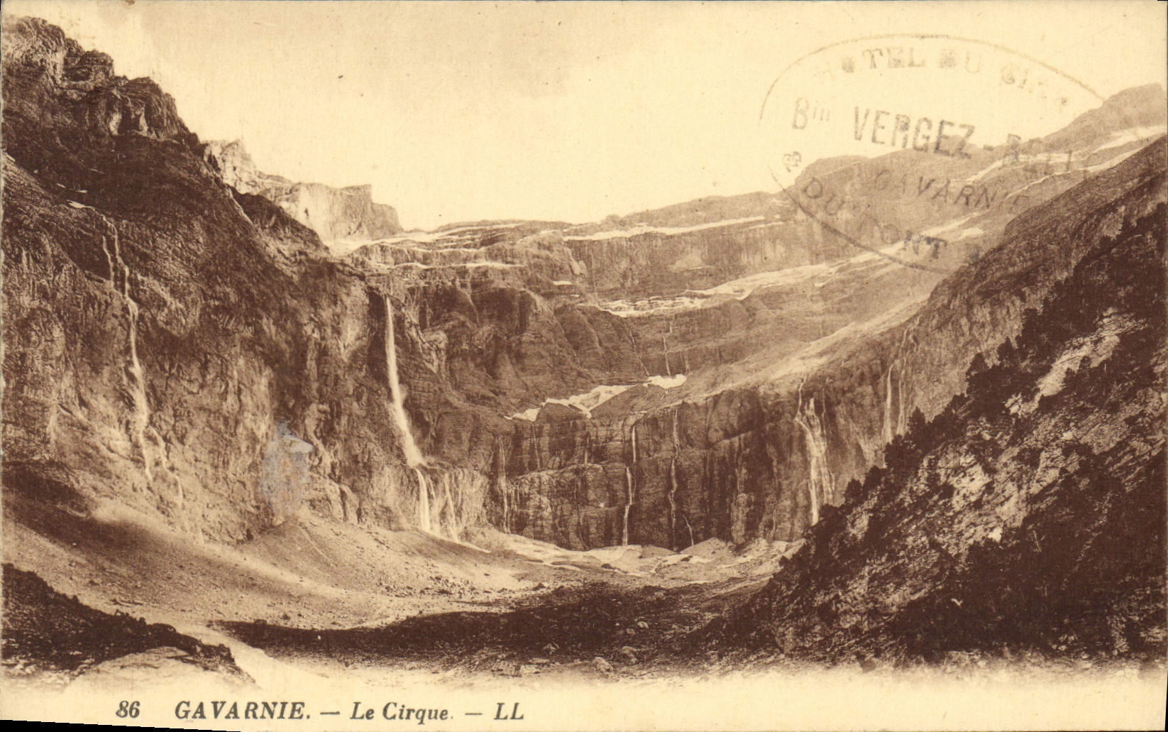 CPA Gavarnie le Cirque 
