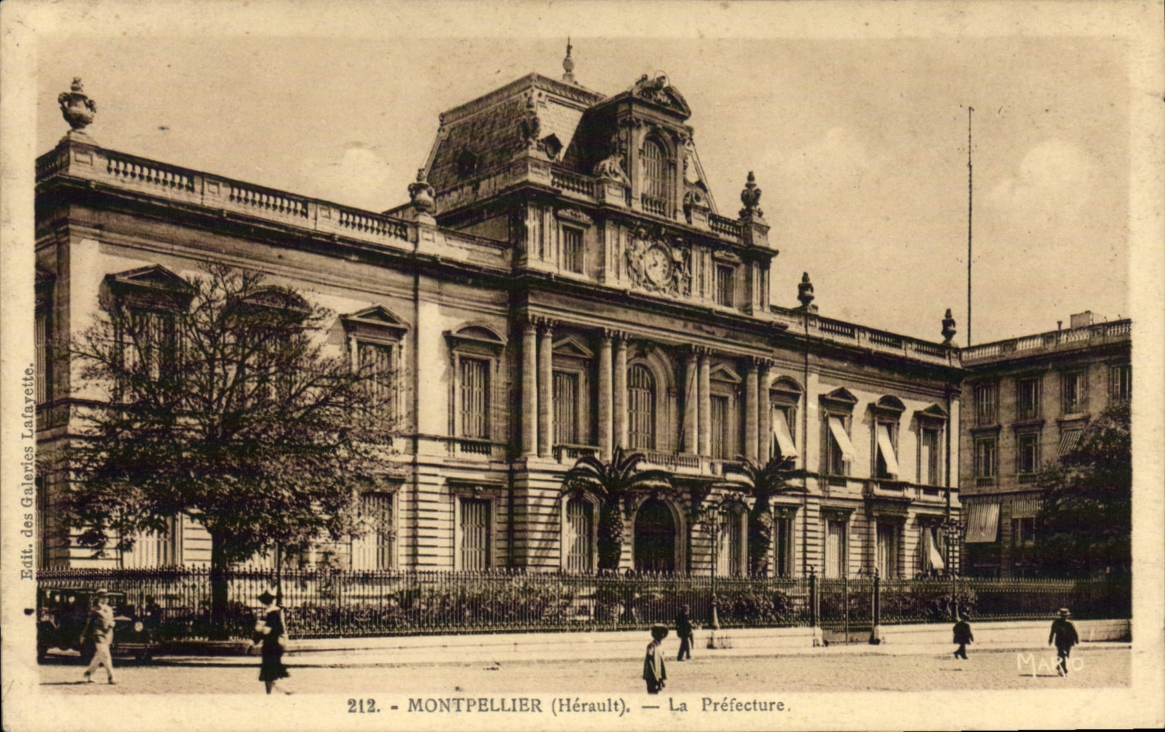 CPA Montpellier Herault la Prefecture