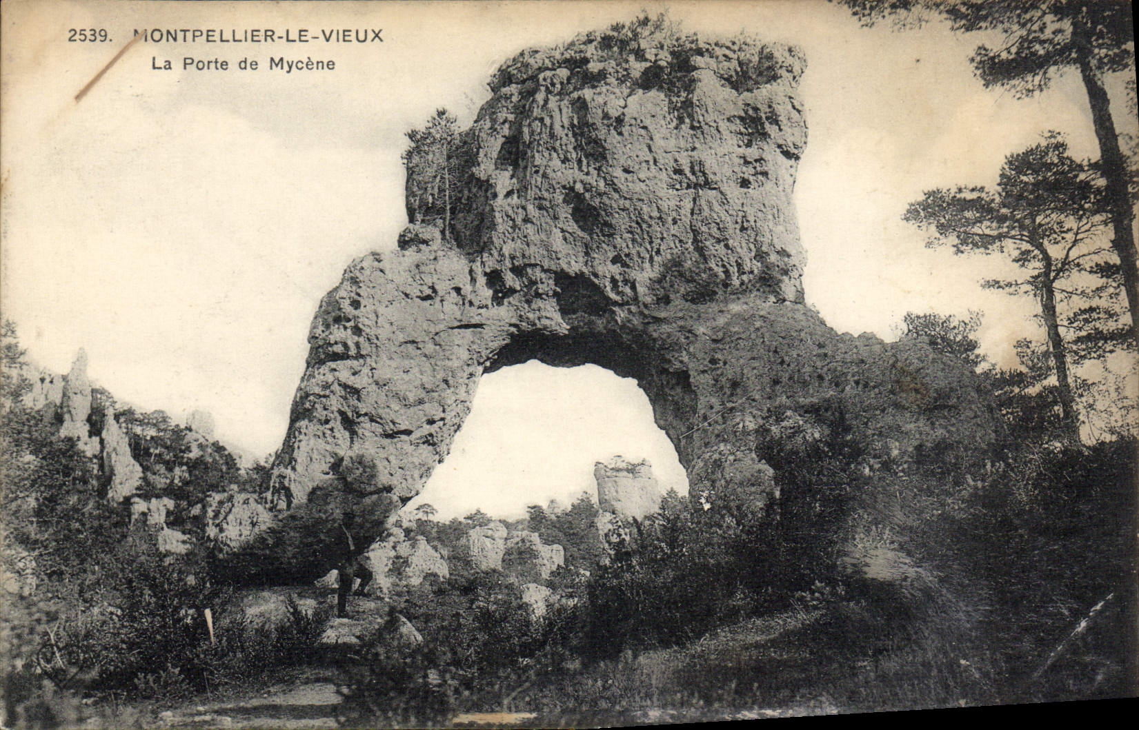 CPA Montpellier le Vieux la Porte de Mycene