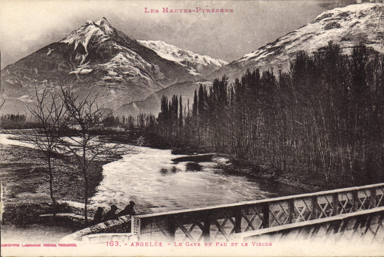 CPA Les Hautes Pyrenees Argeles la Gave de Pau et le Viscos