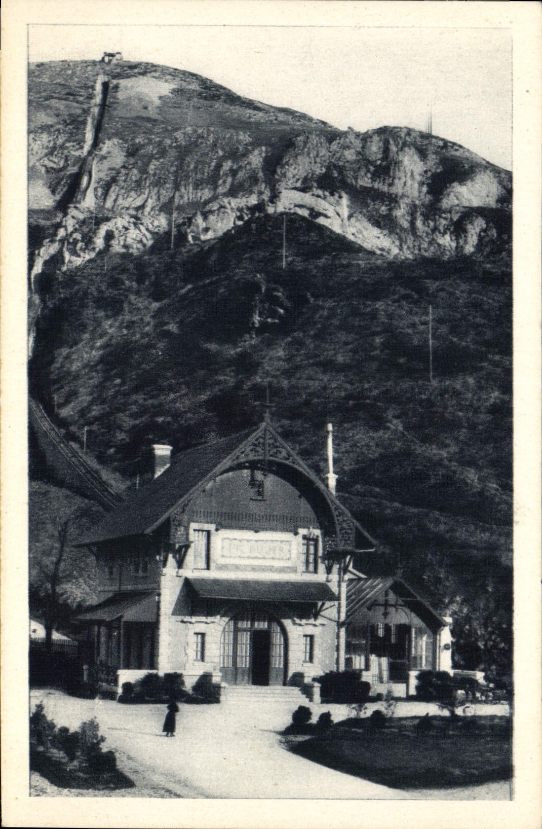 CPA Lourdes Funiculaire du Pic du Jer 