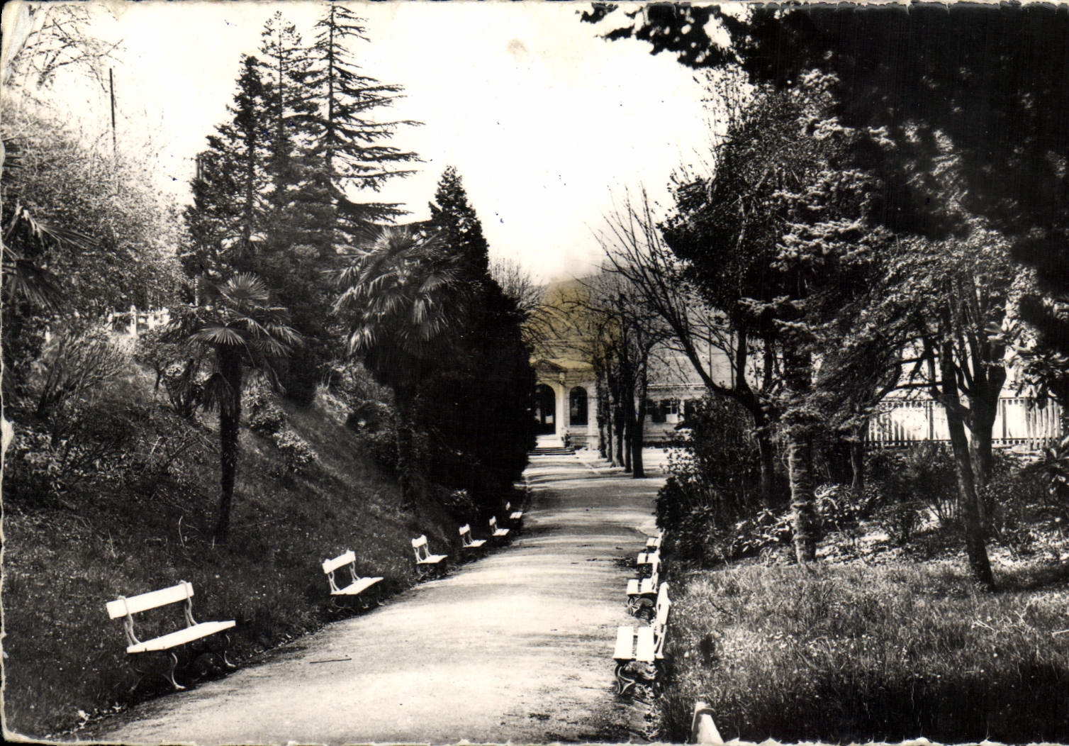 CPA Capvern les Bains H Pyr le Parc de l'Etablissement de Bains