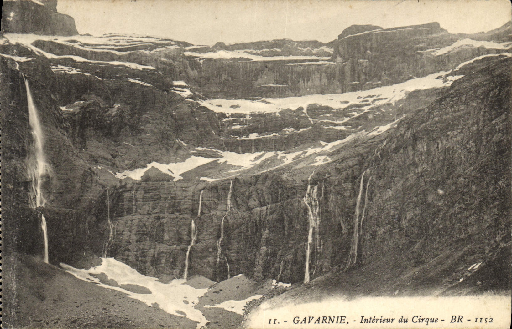 CPA Gavarnie Interieur du Cirque 