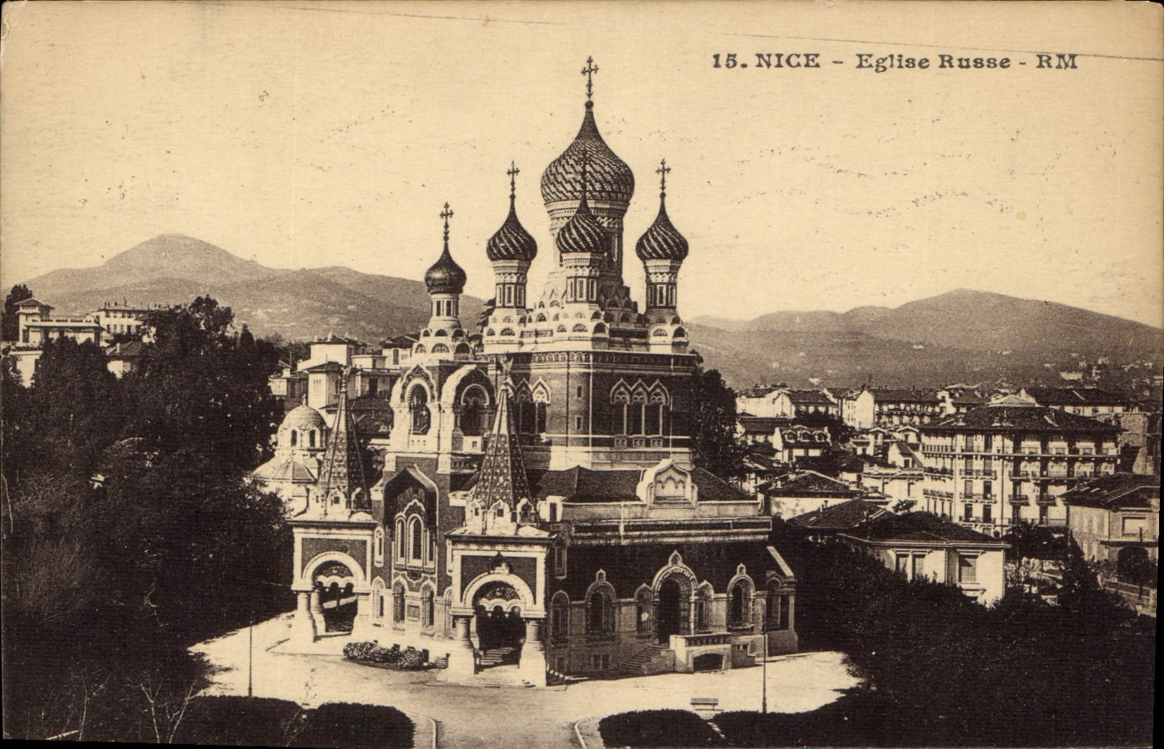 CPA Nice Eglise Russe Russie Rusia