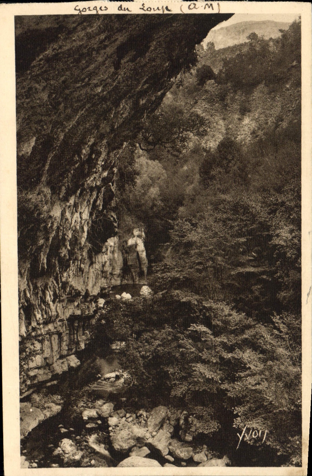CPA Gorges du Loup A M 
