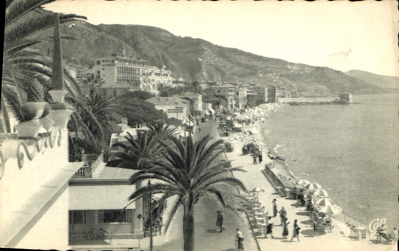 CPA Menton la Promenade 