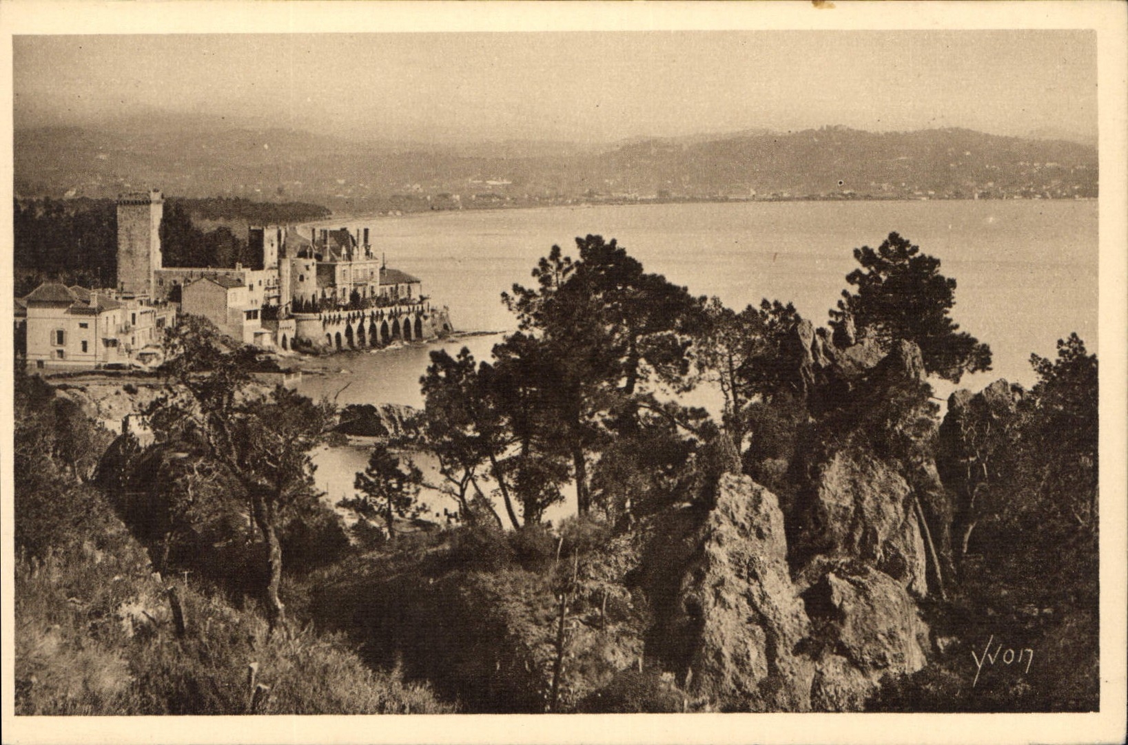 CPA Cote d'Azur Golfe de la Napoule Alpes Maritimes 