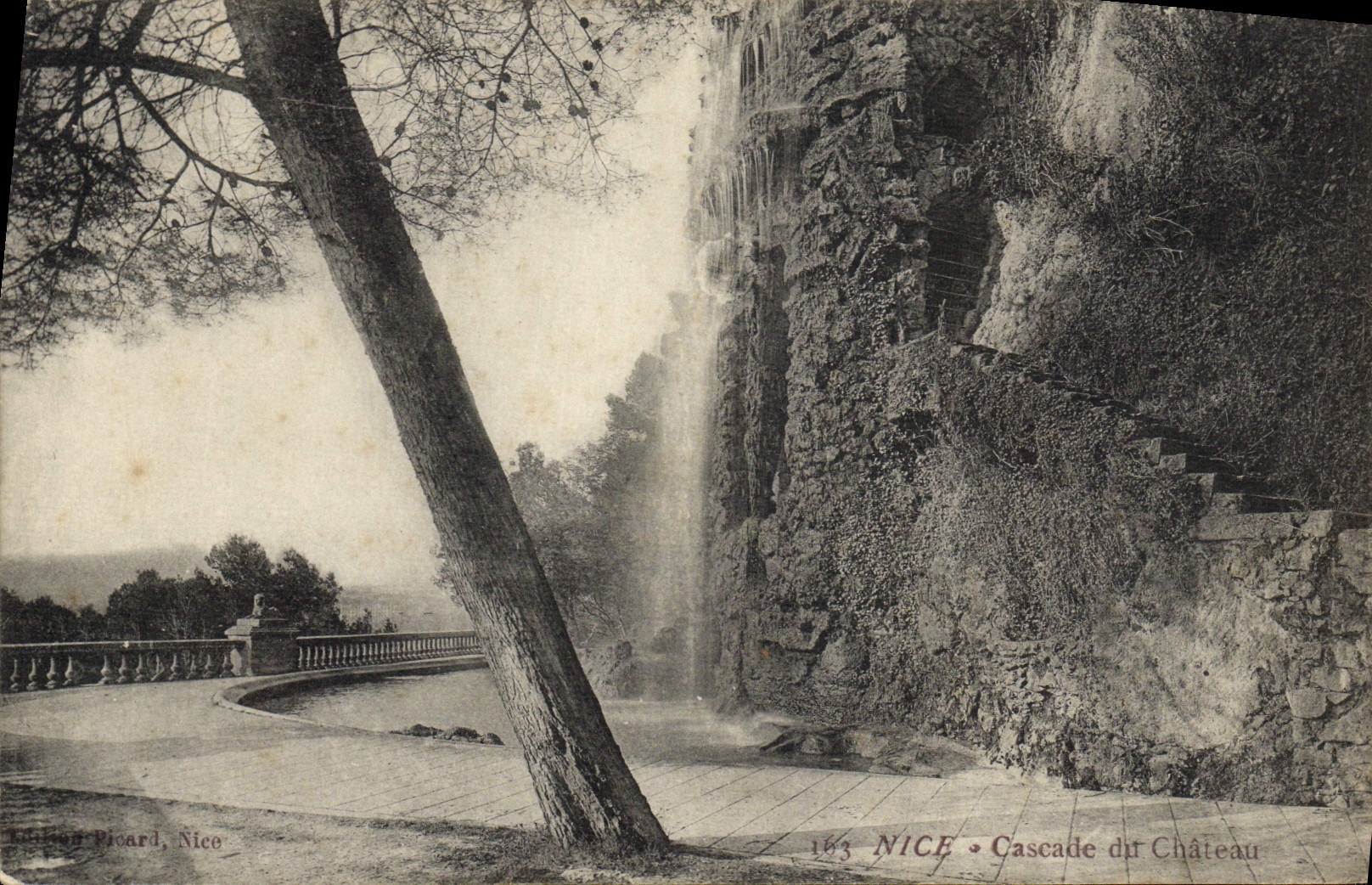 CPA Nice Cascade du Chateau 