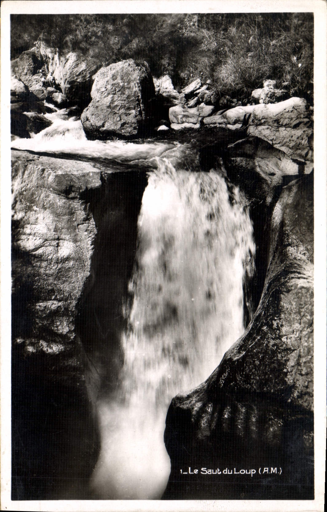 CPA Le Saut du Loup A M 