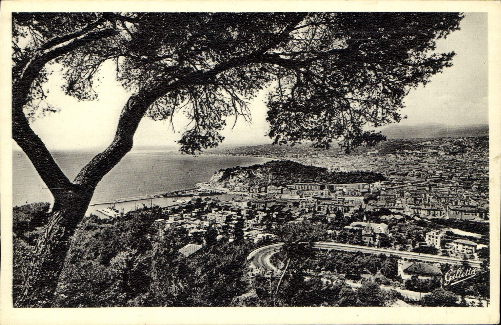 CPA Cote d'Azur Artistique Nice Vue generale 