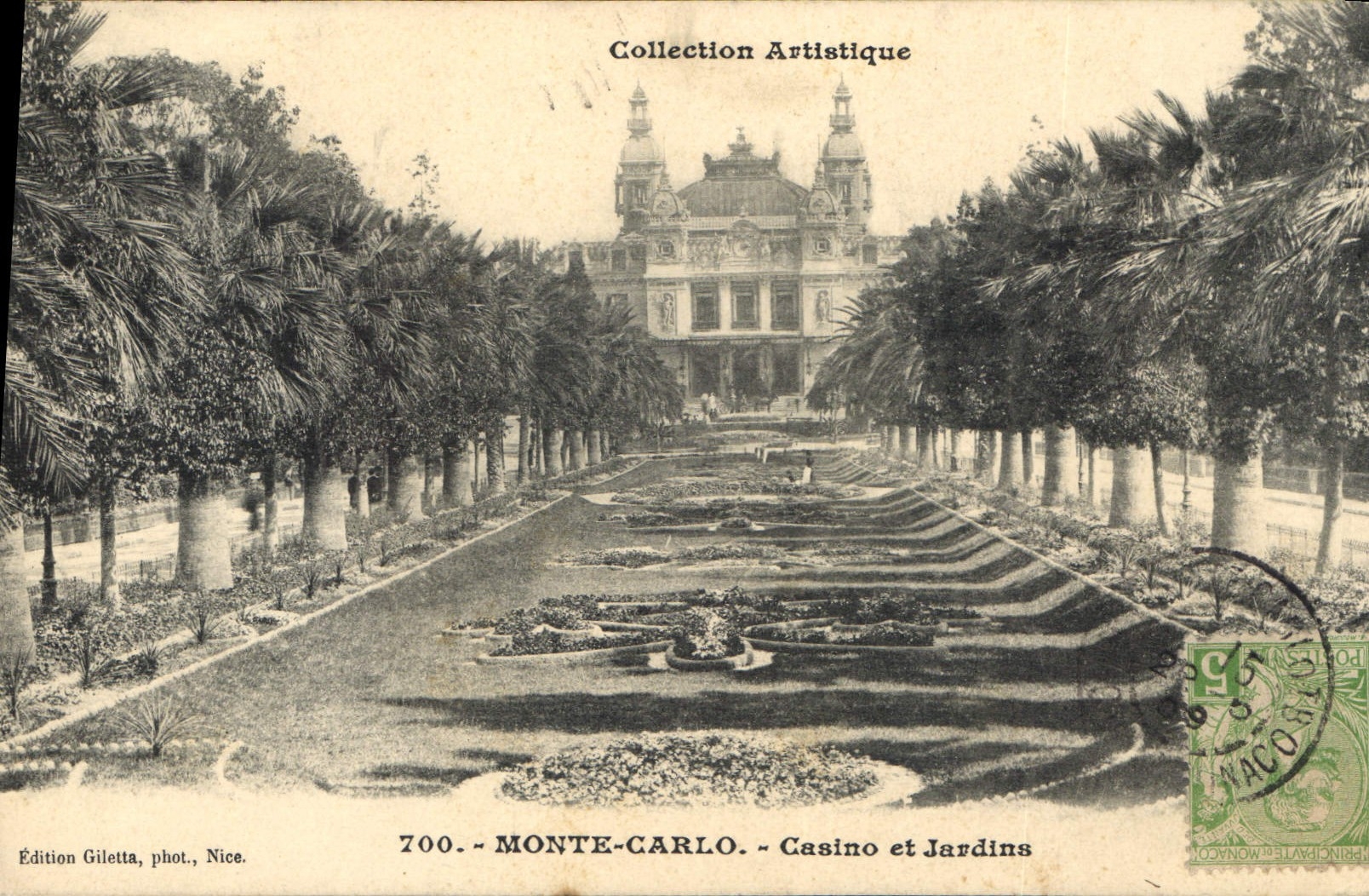 CPA Monte Carlo Casino et Jardins 