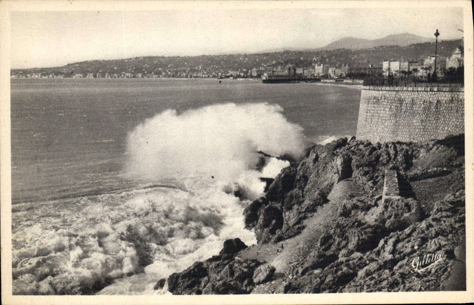 CPA Cote d'Azur Artistique Nice Rauba Capeu 