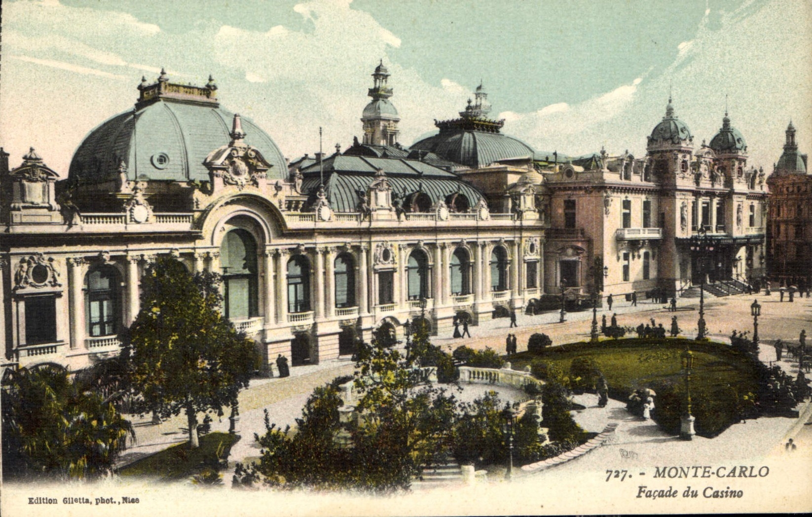 CPA Monte Carlo Facade du Casino 