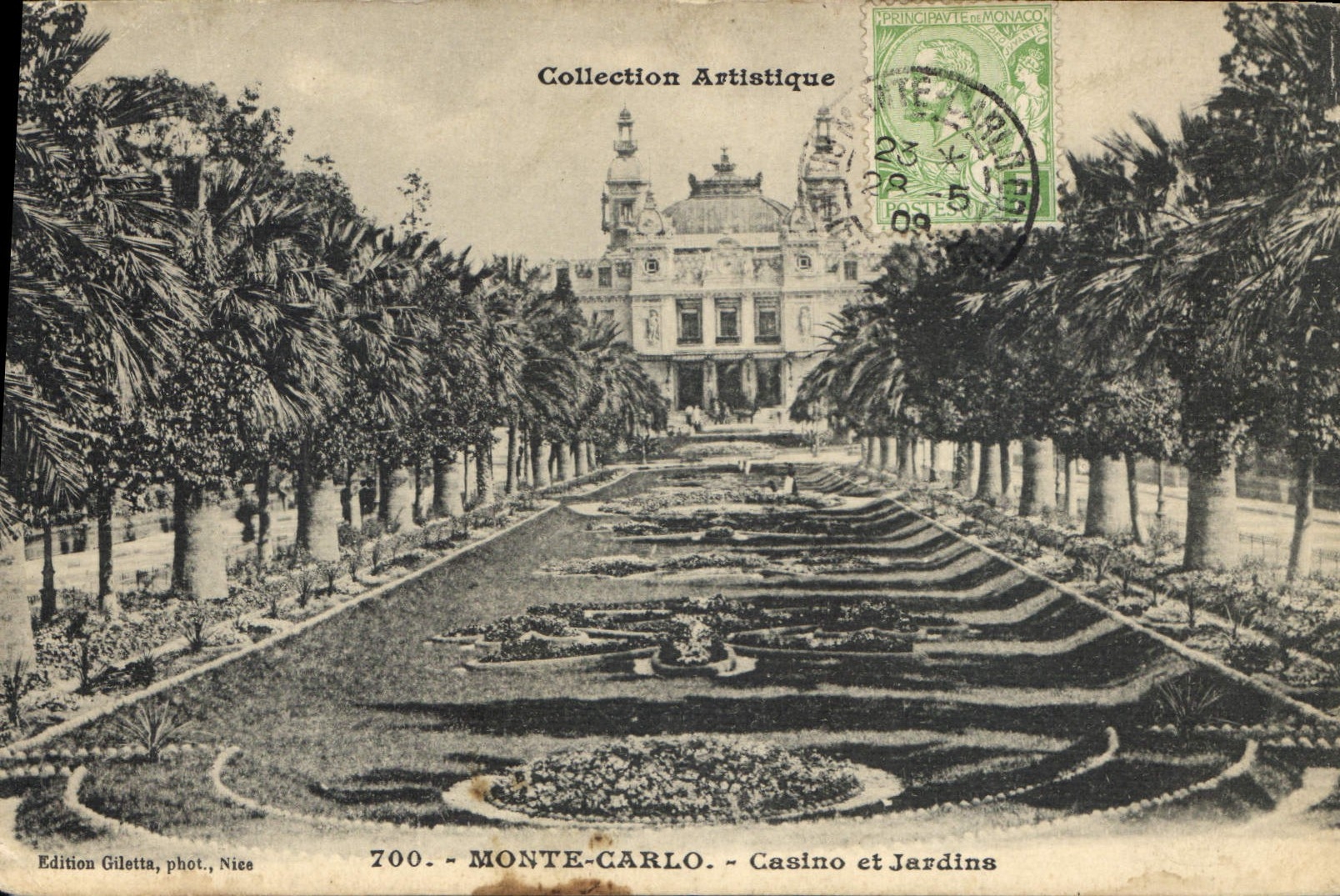 CPA Monte Carlo Casino et Jardins 