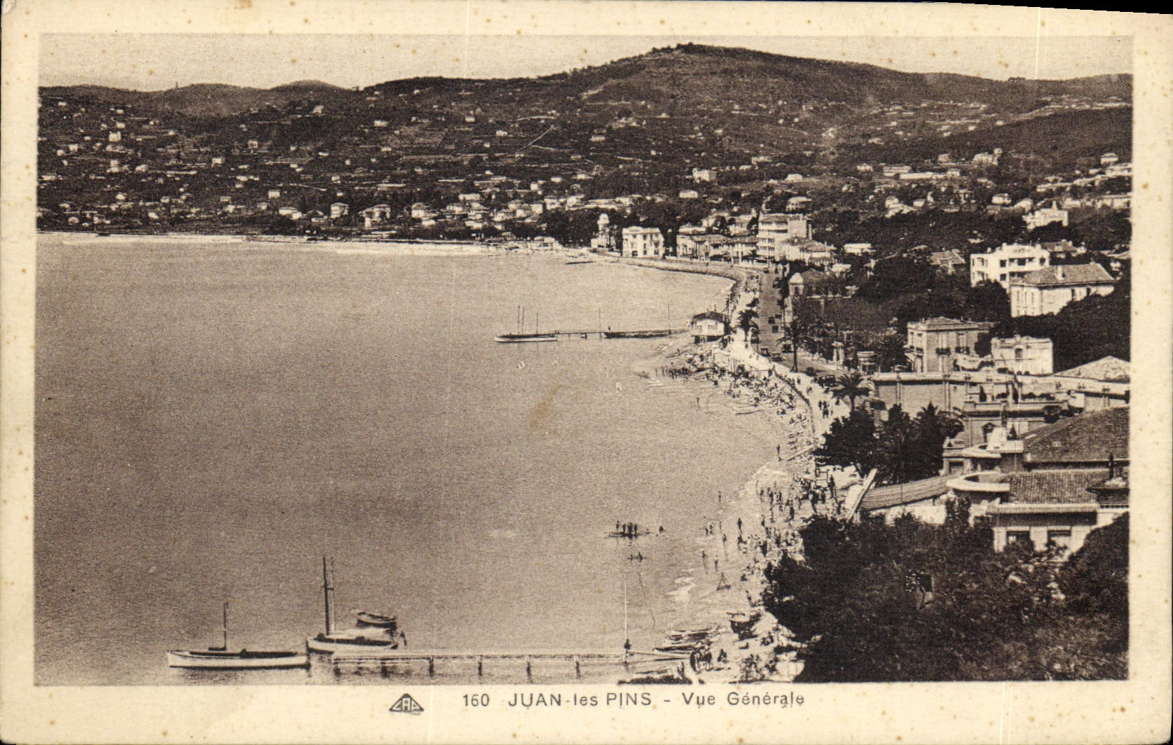 CPA Juan les Pins Vue generale 