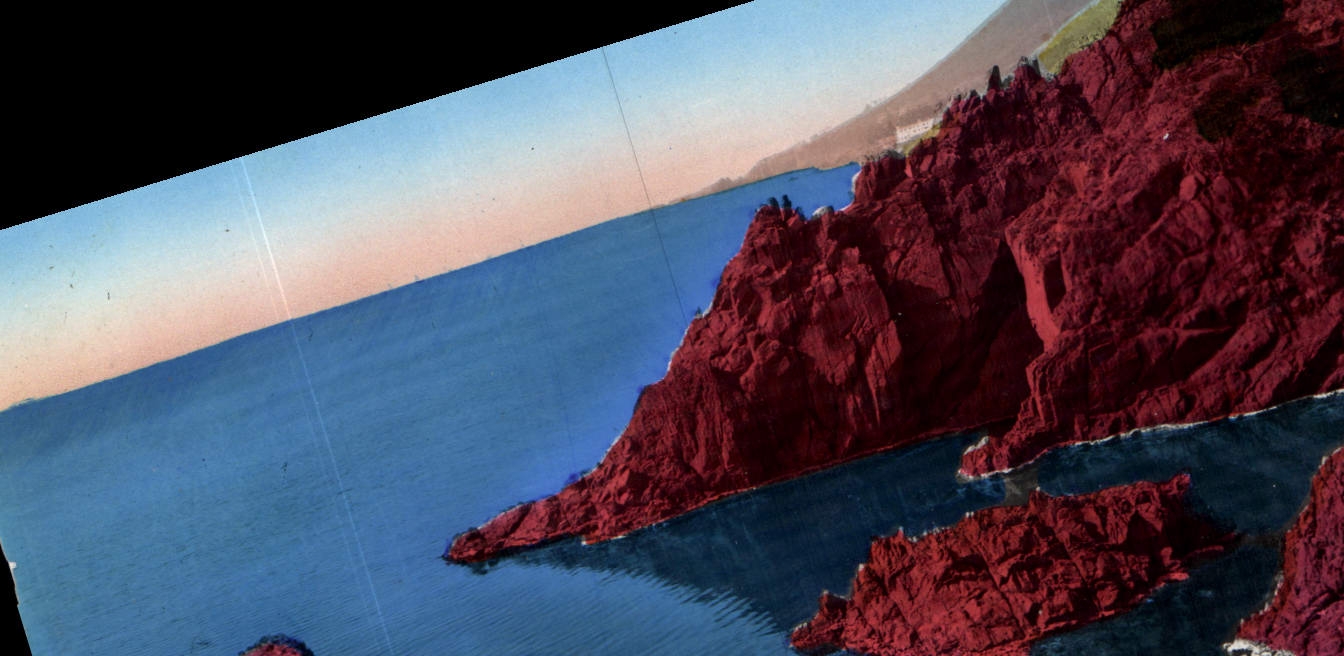 CPA La Cote d'Azur le Corniche d'Or Saint Raphael 