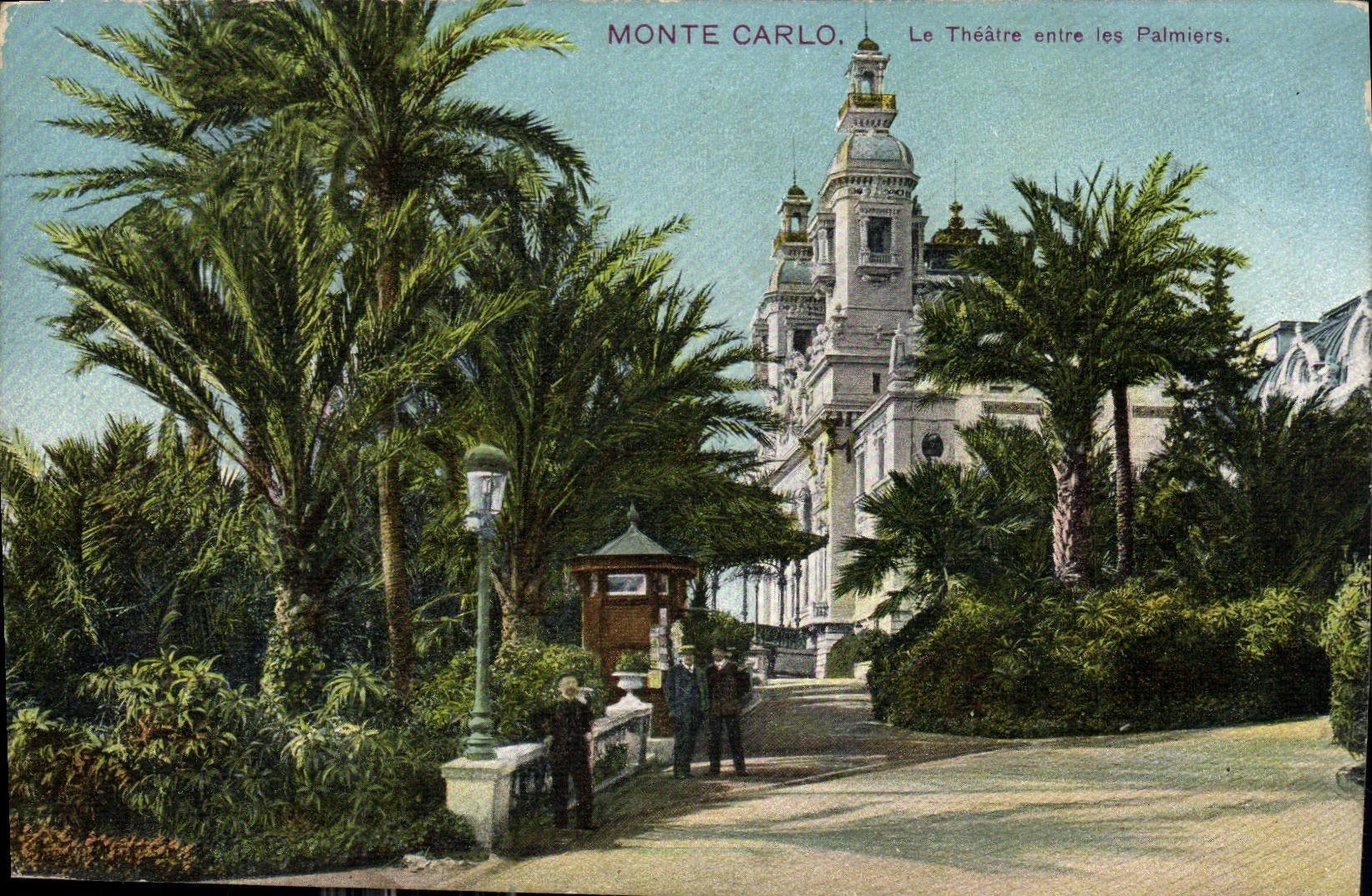 CPA Monte Carlo Le Theatre les Palmiers 