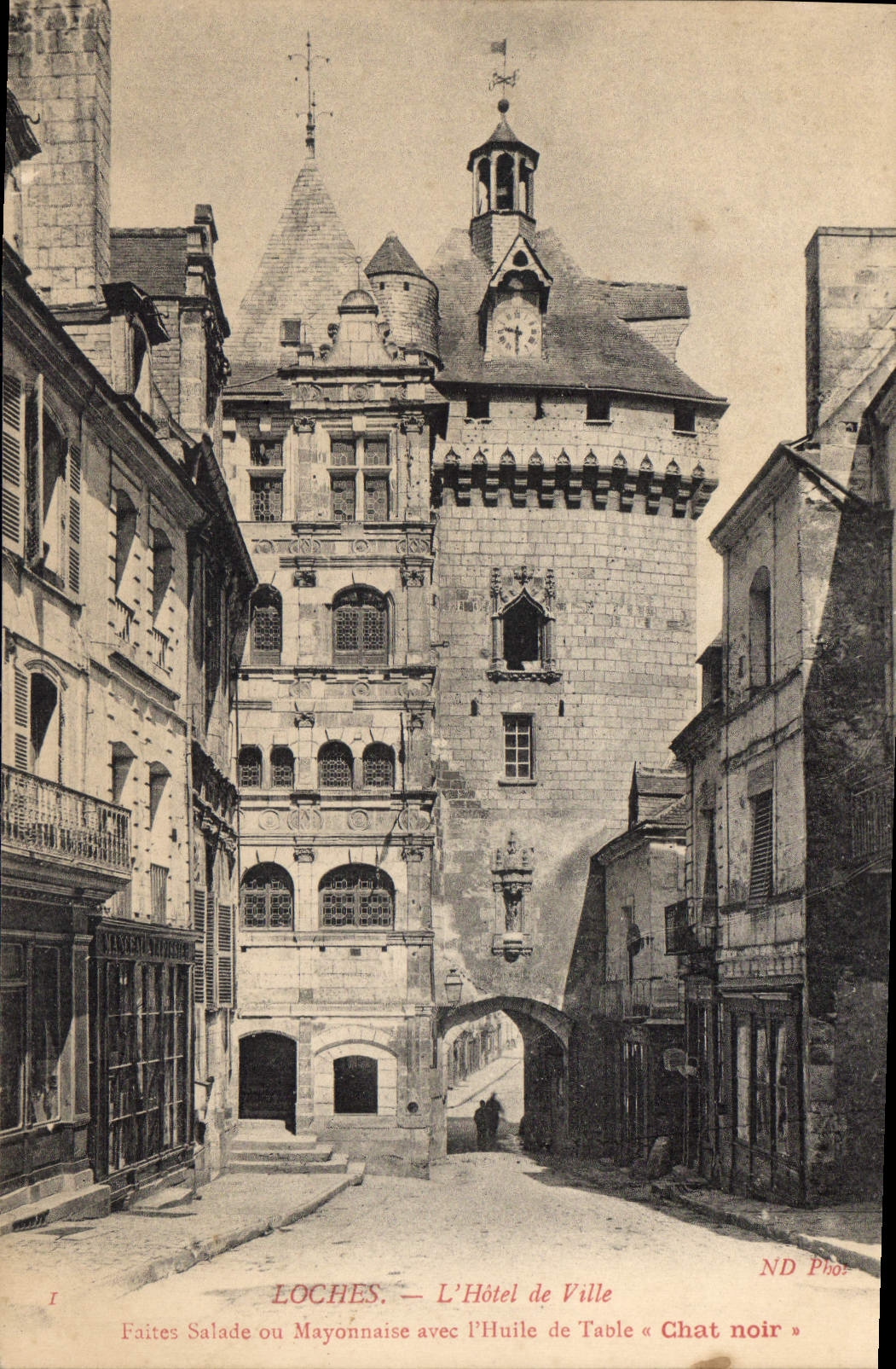 CPA Loches l'Hotel de Ville 