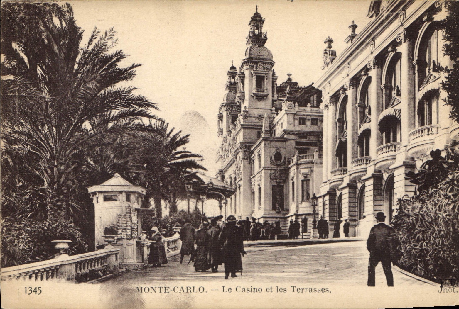 CPA Monte Carlo Le Casino et les Terrasses 