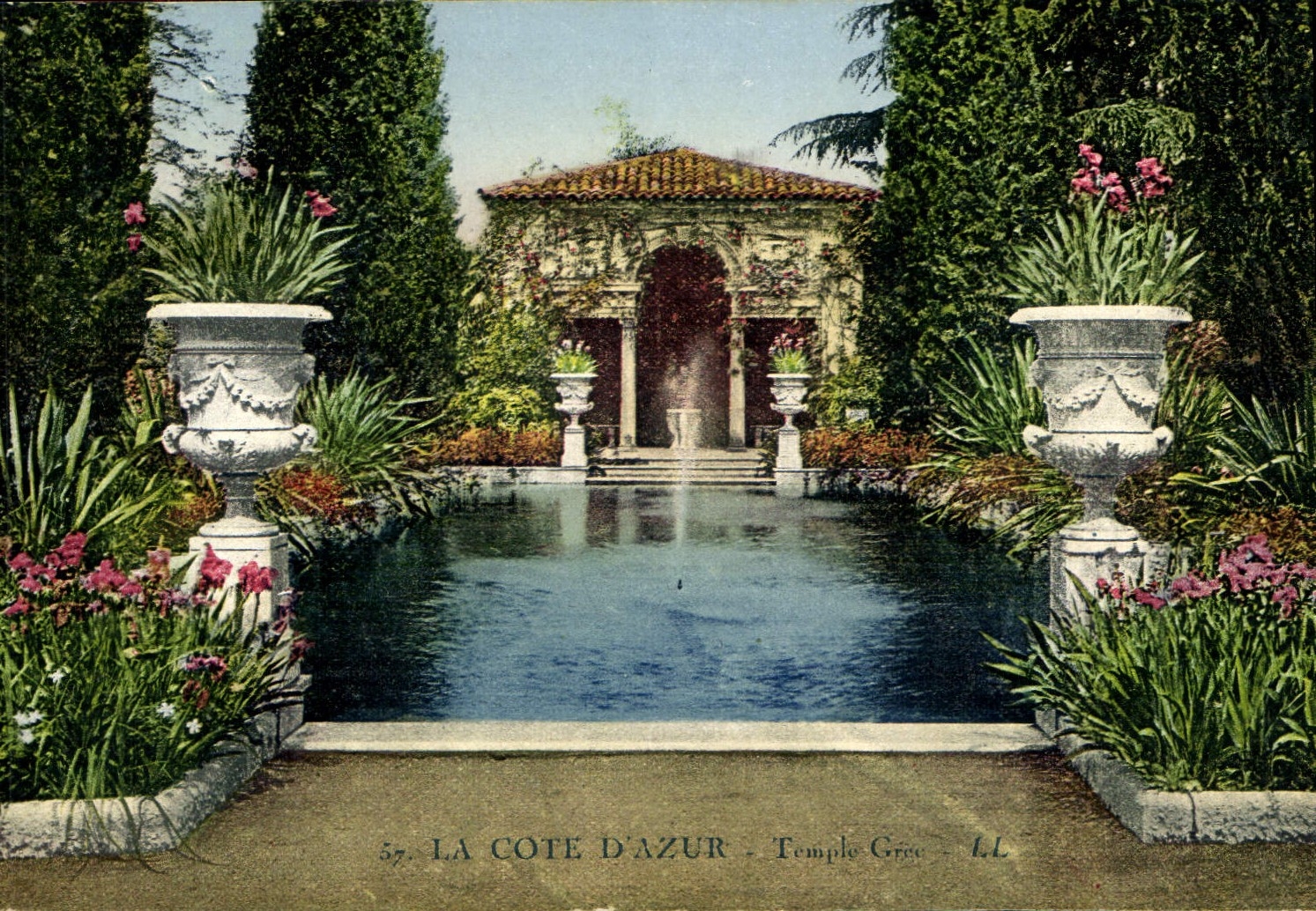 CPA La Cote d'Azur Temple 