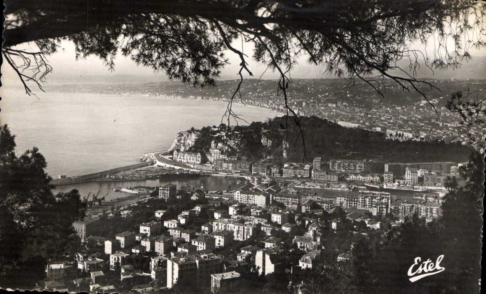 CPA Nice Vue generale prise du Mont Boron 