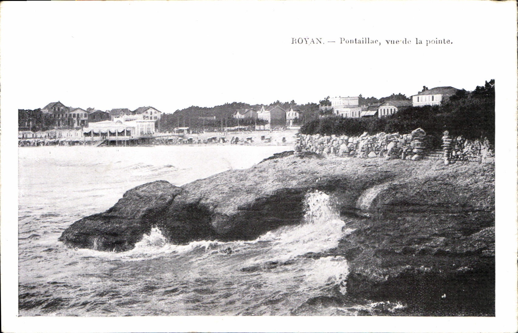 CPA Royan Pontailla vue de la pointe 