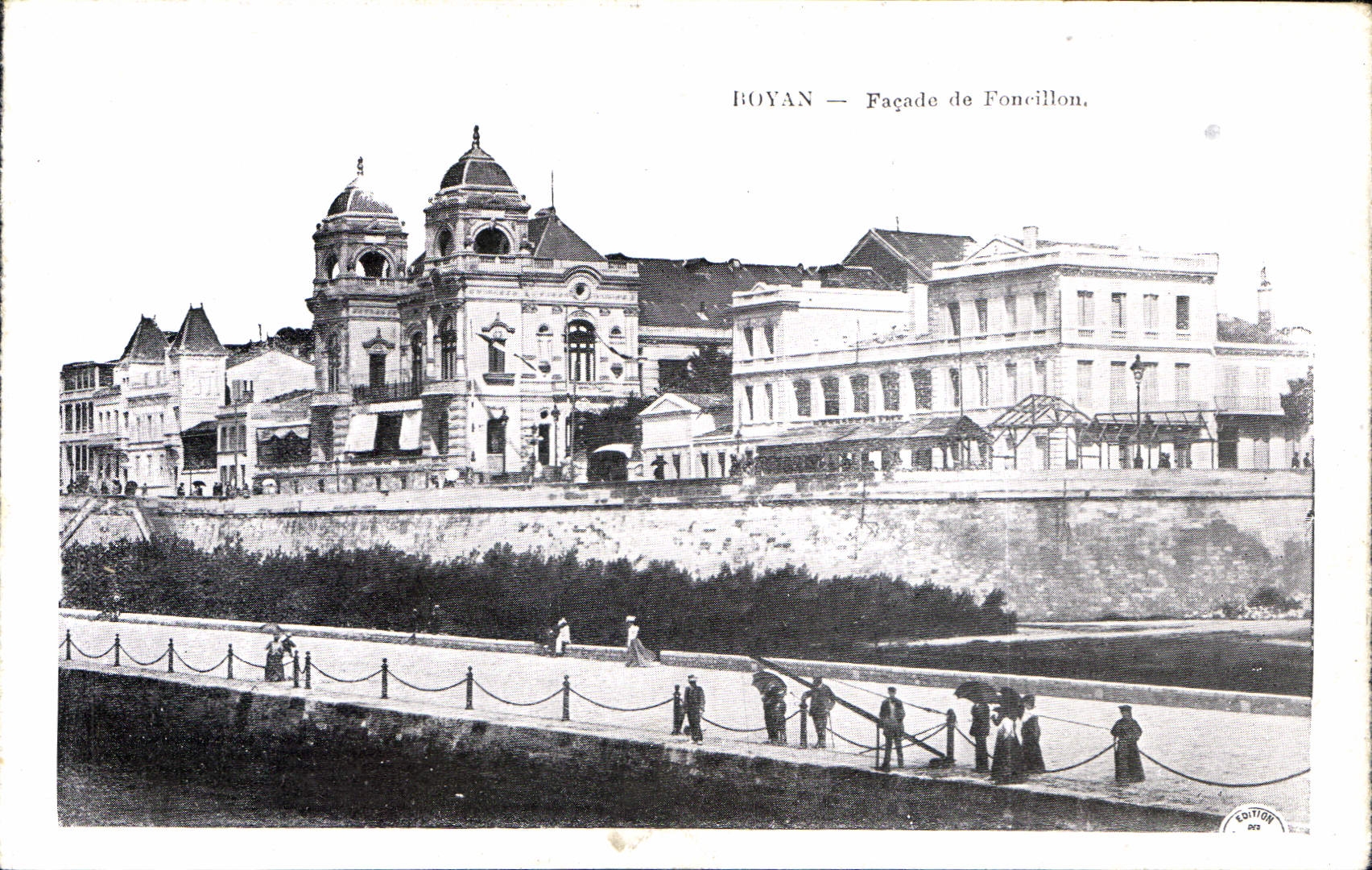 CPA Royan Facade de Foncillon 