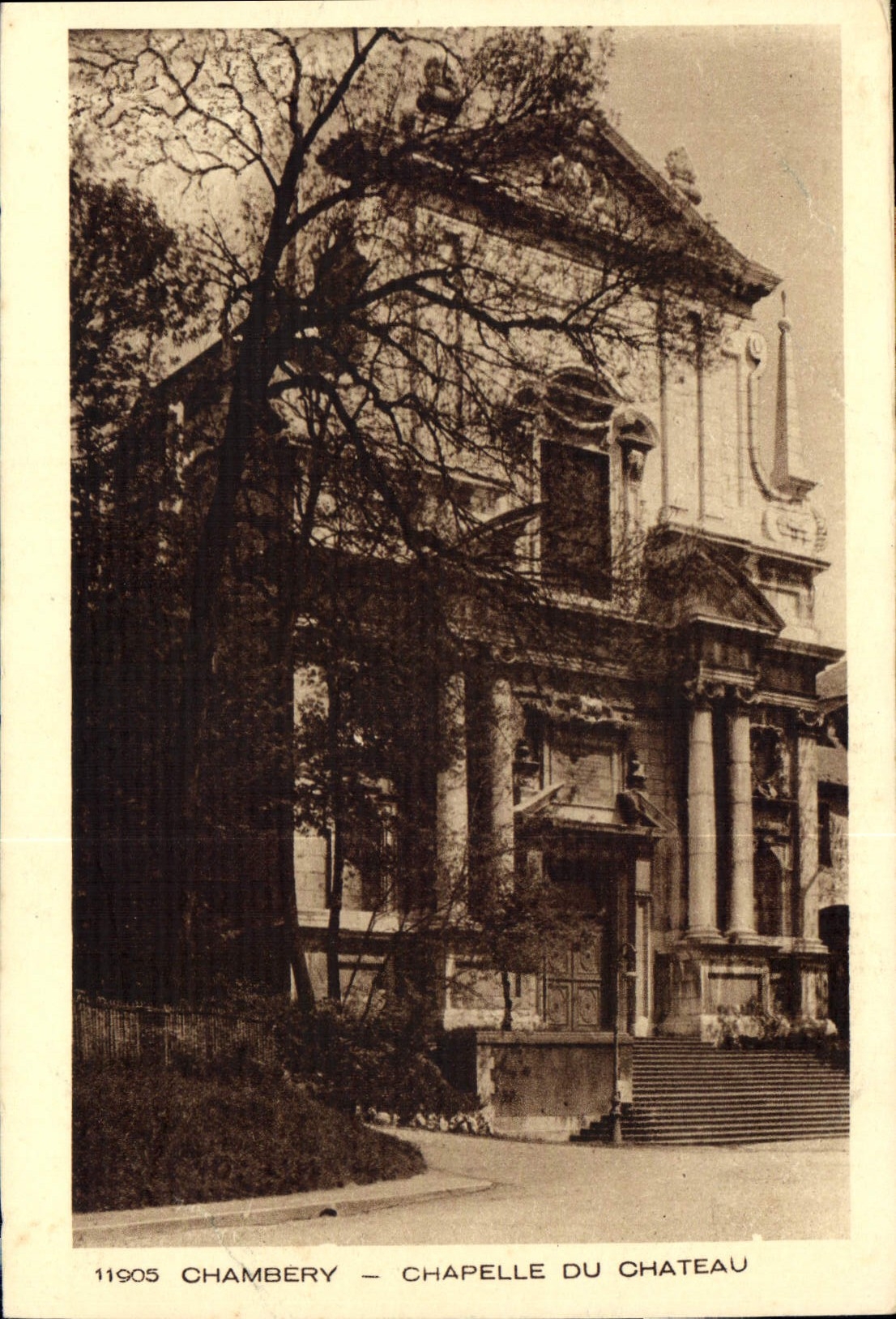 CPA Chambery Chapelle du Chateau 
