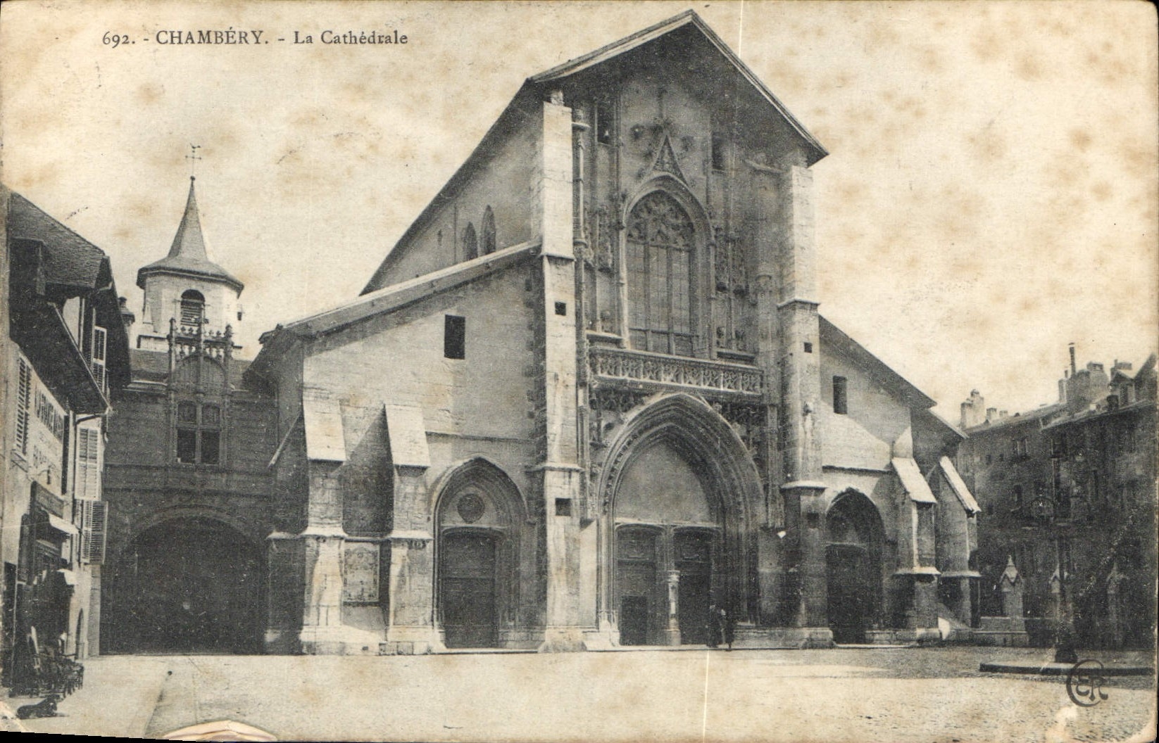 CPA Chambery La Cathedrale