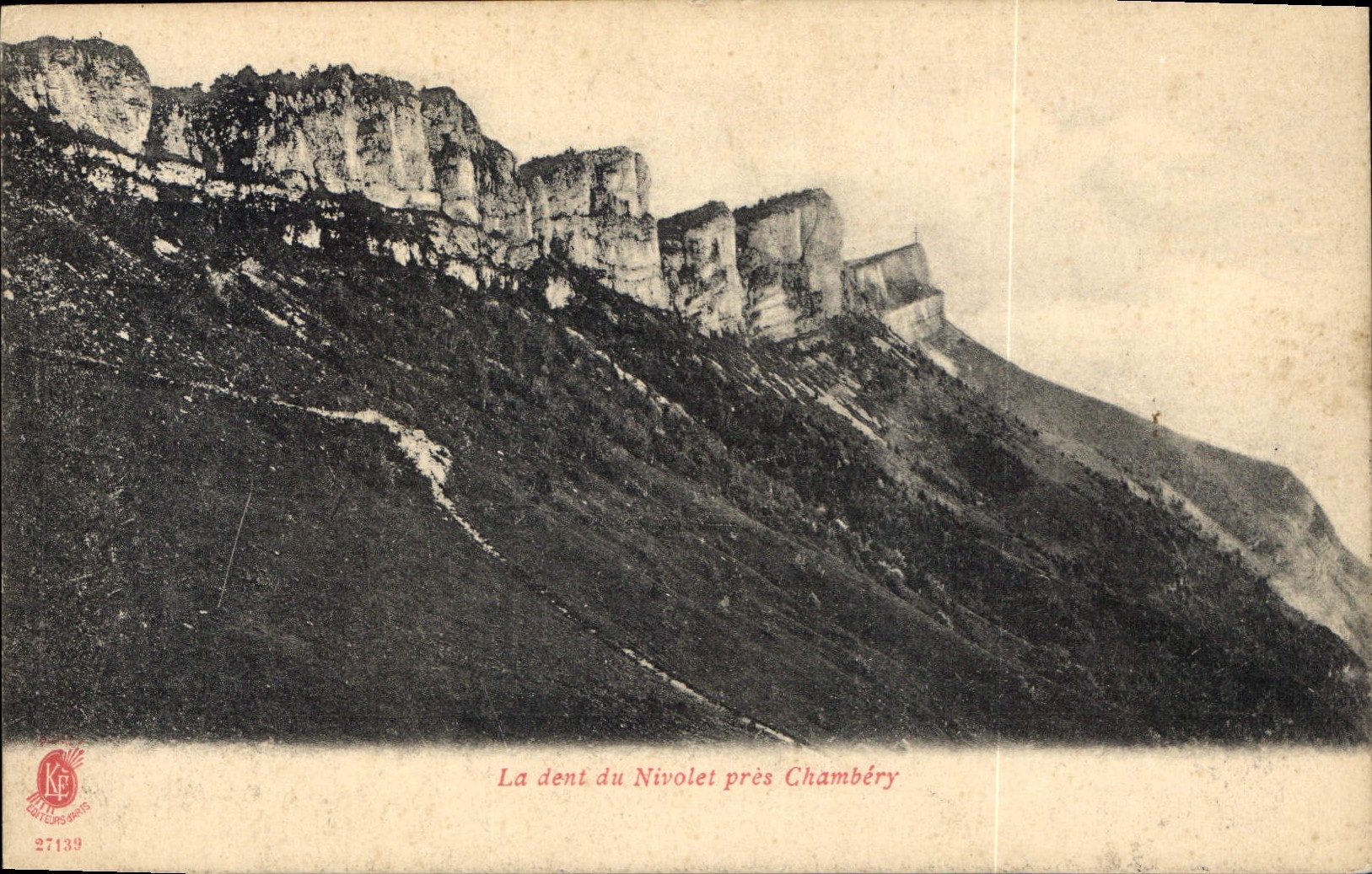 CPA La dent du Nivolet pres Chambery 
