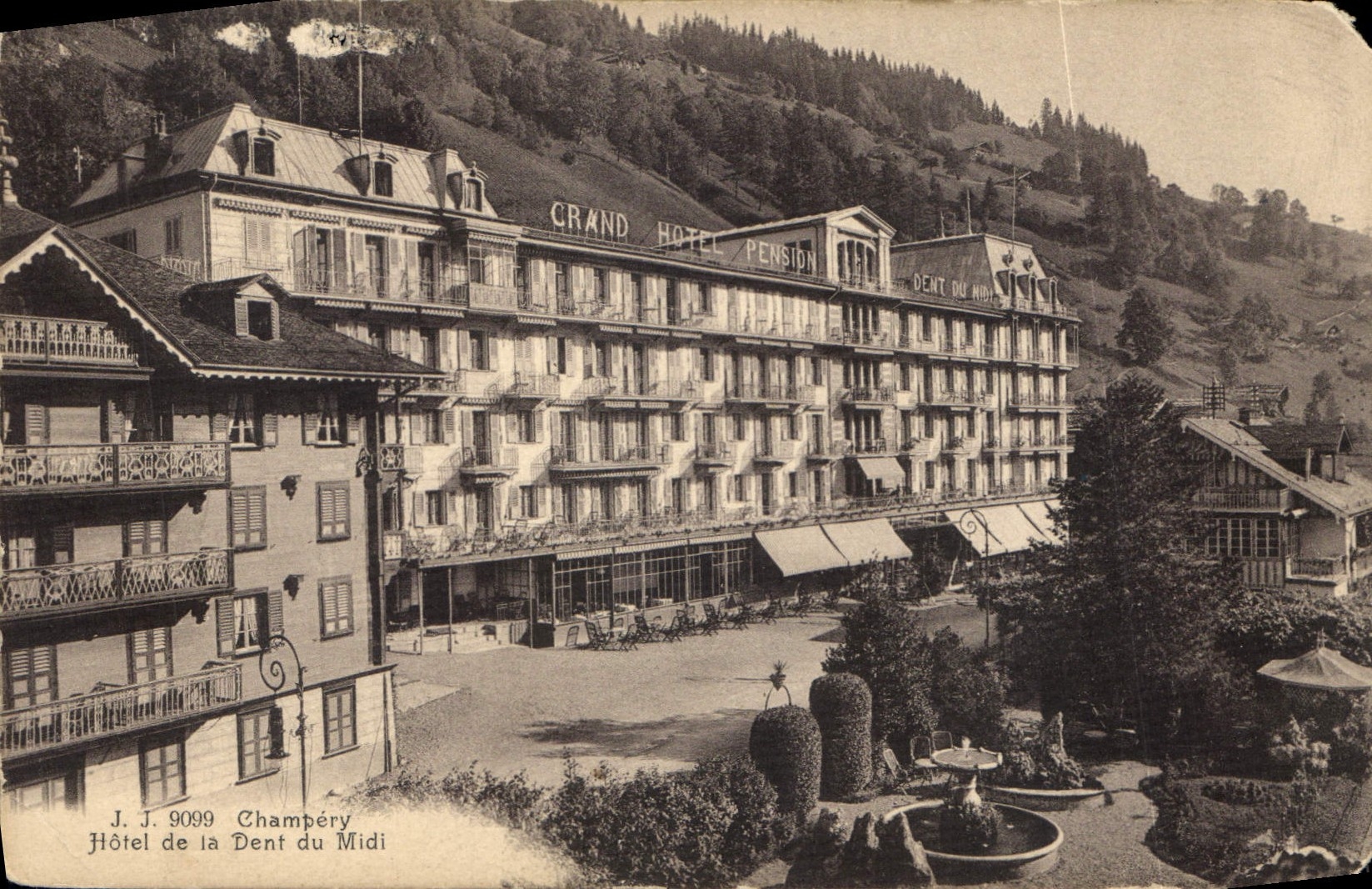 CPA Chambery Hotel de la Dent du Midi
