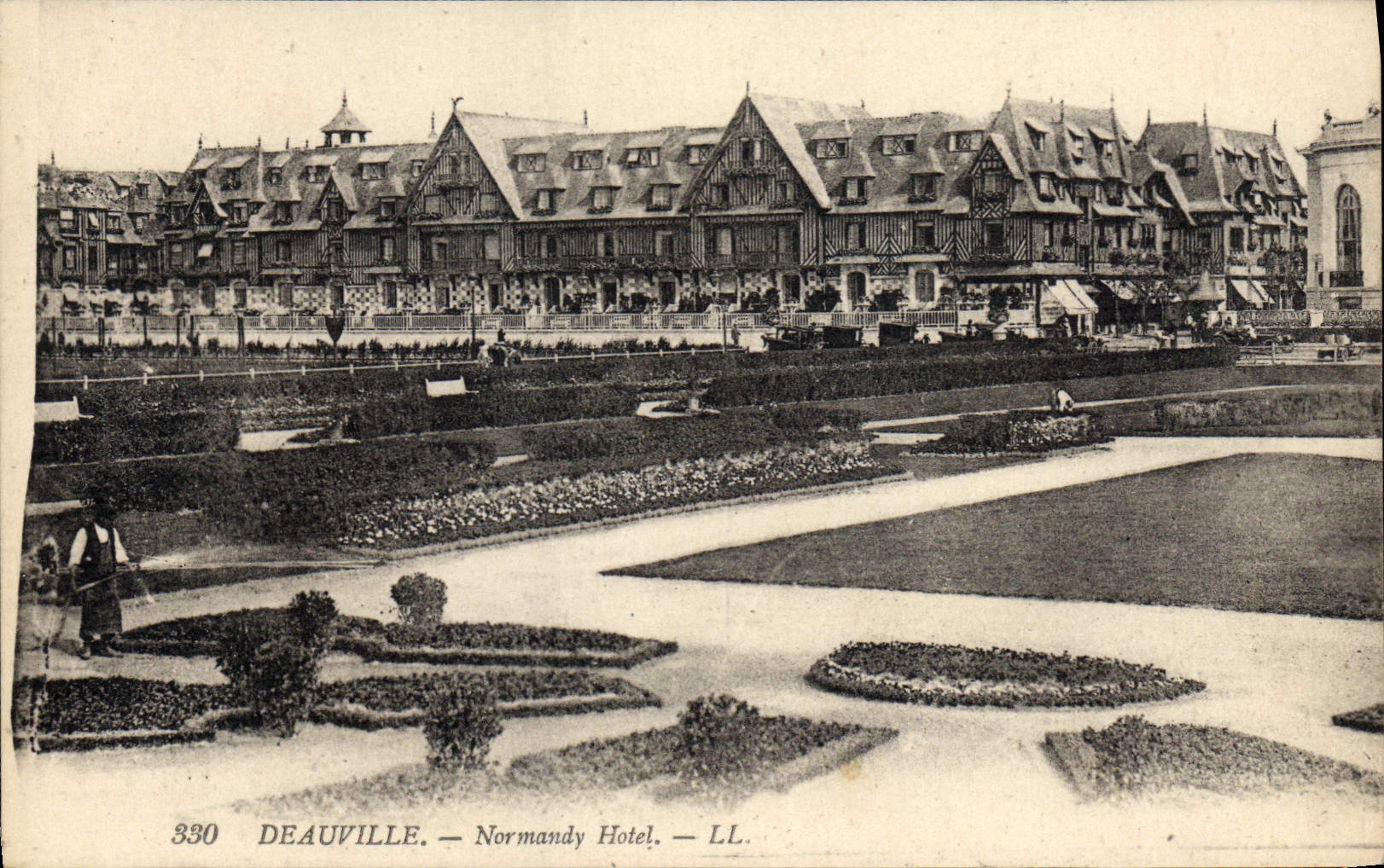 CPA Deauville Normandy Hotel 