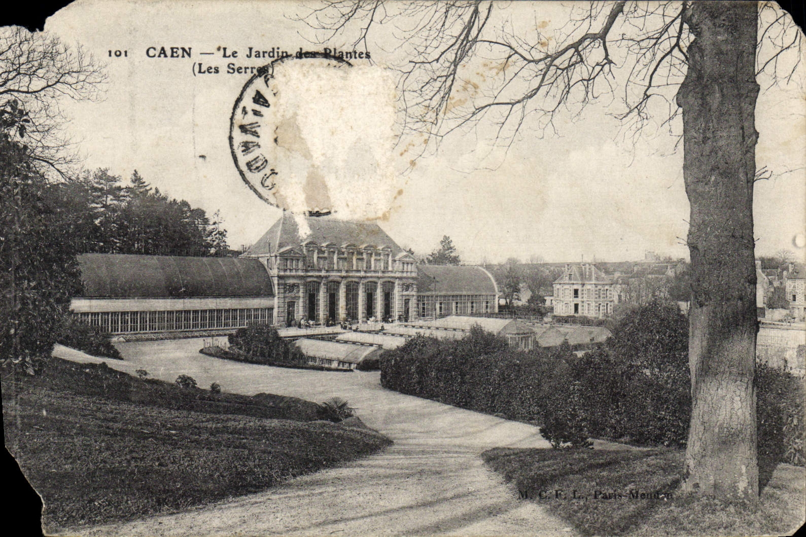 CPA Caen Le Jardin des Plantes les Serres 