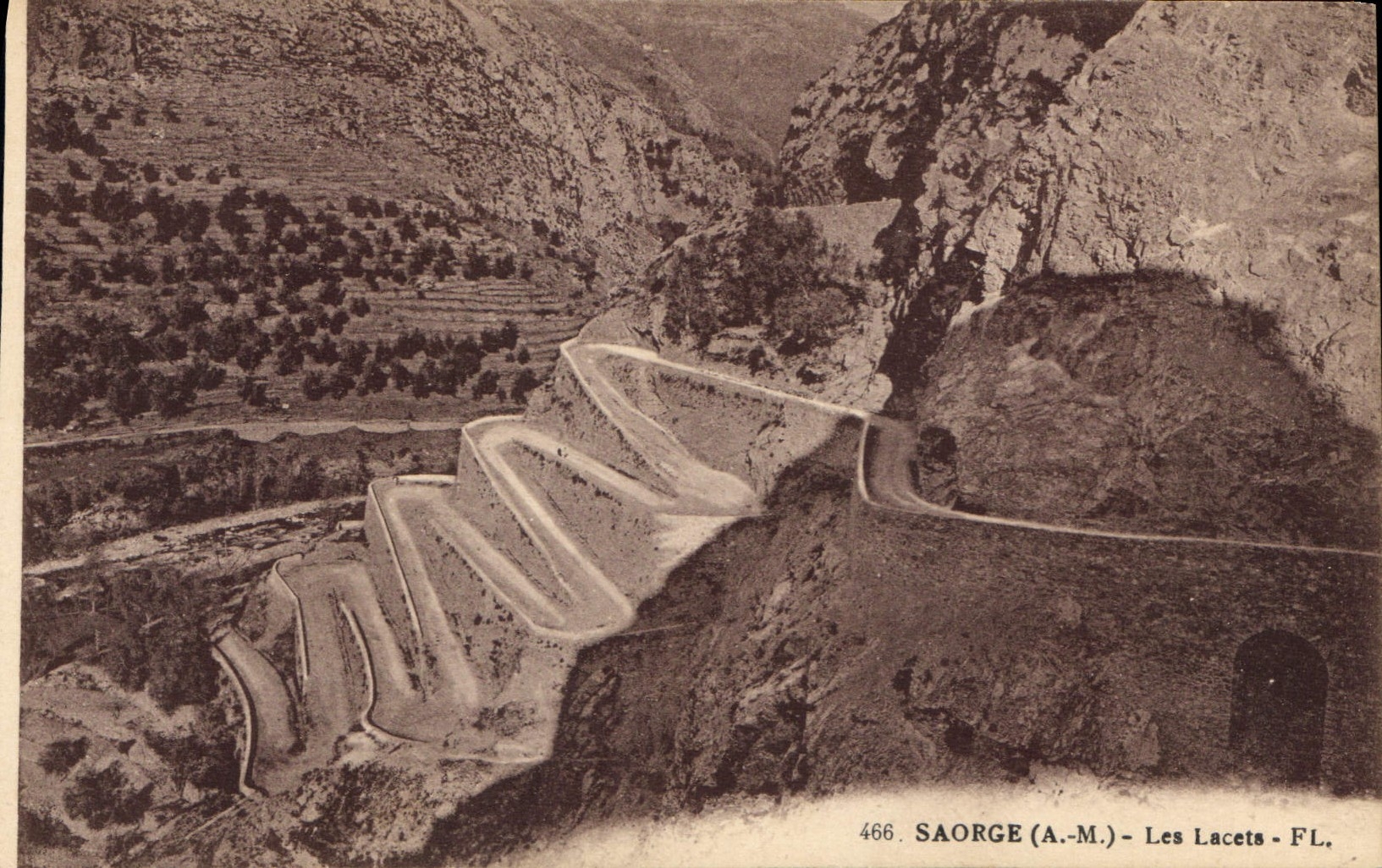 CPA Saorge A M Les Lacets 