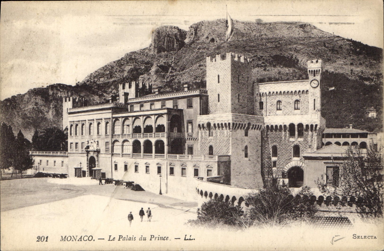 CPA Monaco Le Palais du Prince 
