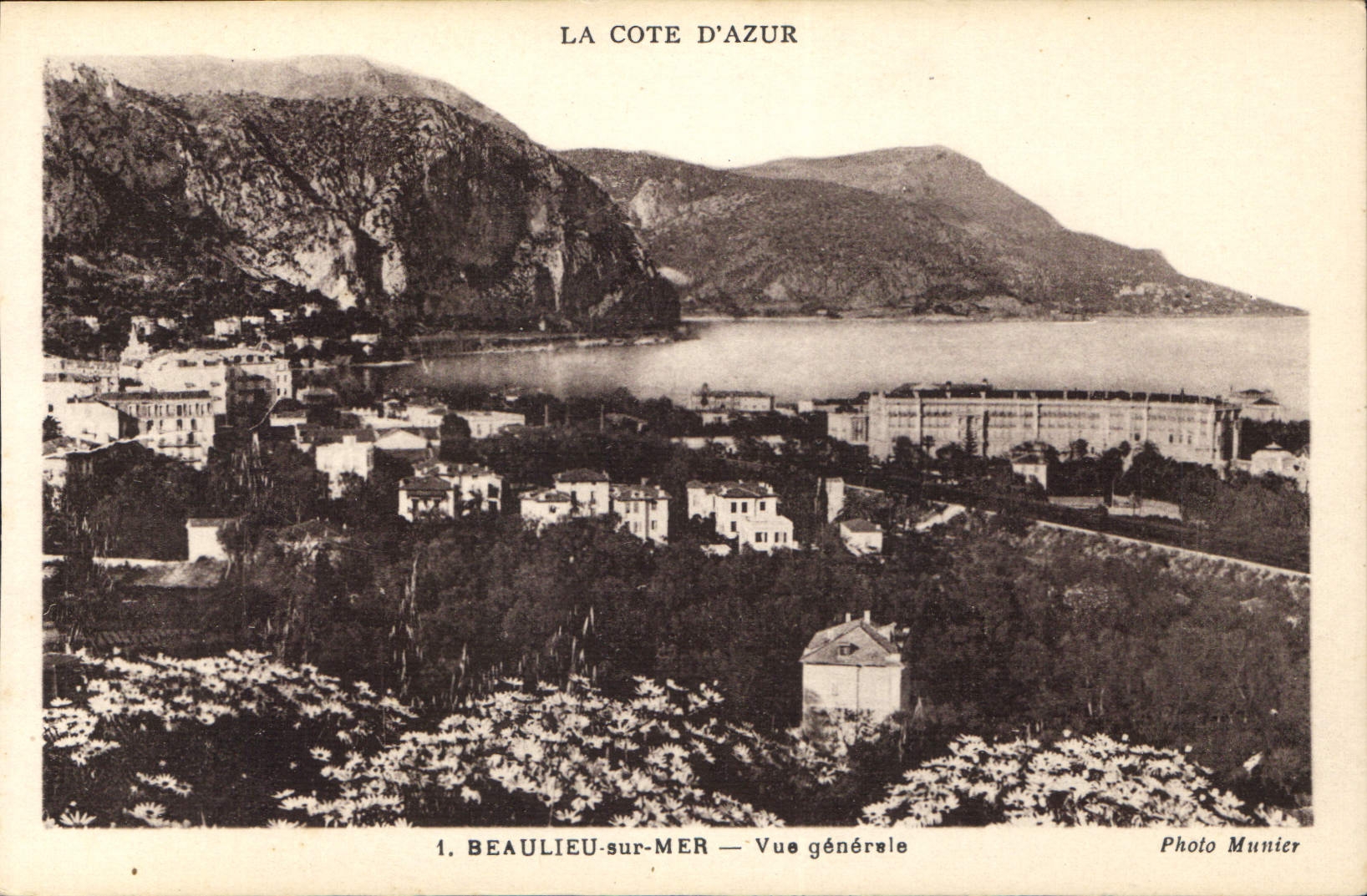CPA Beaulieu sur Mer vue generale